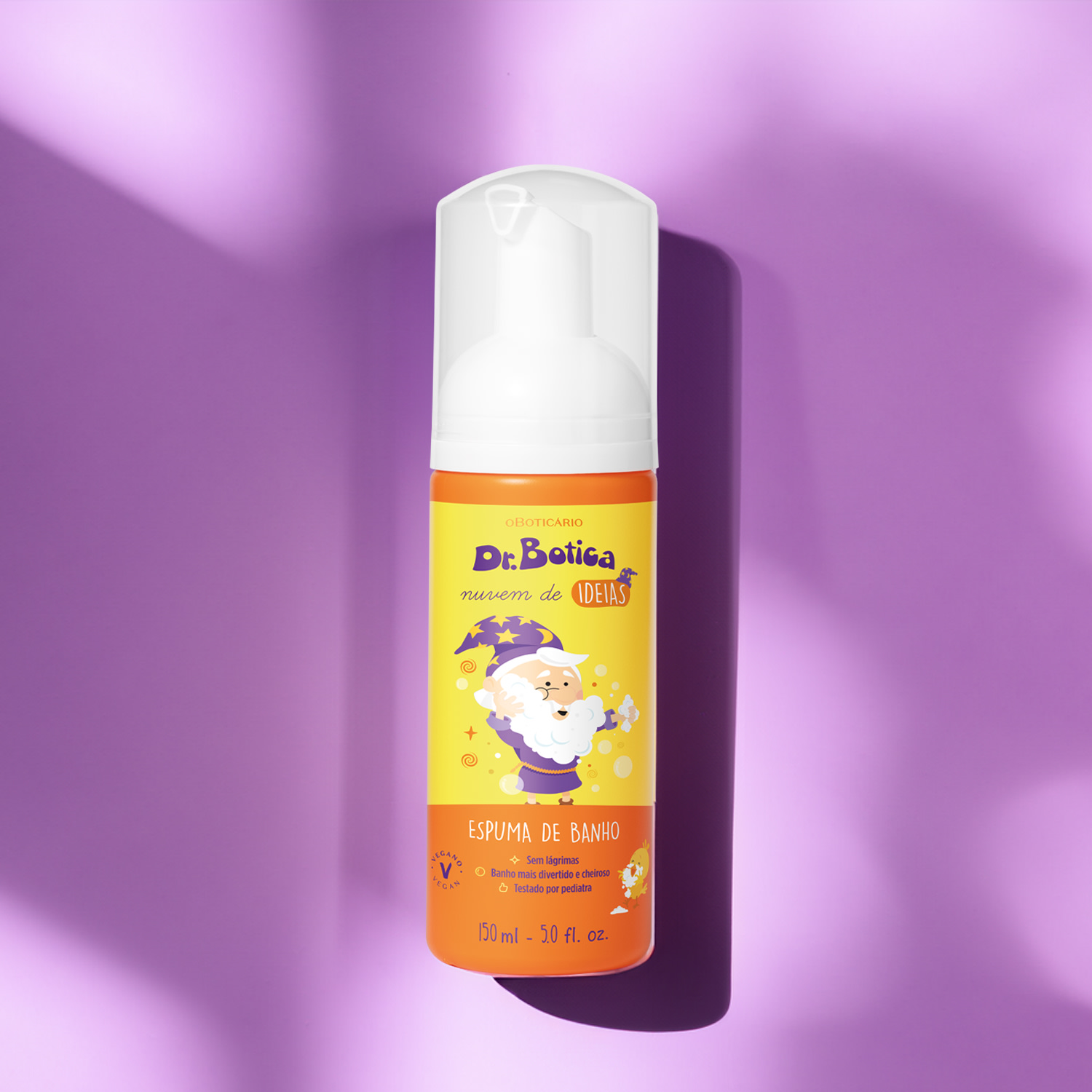 Espuma de Banho Corporal Dr. Botica Nuvem de Ideias 150ml