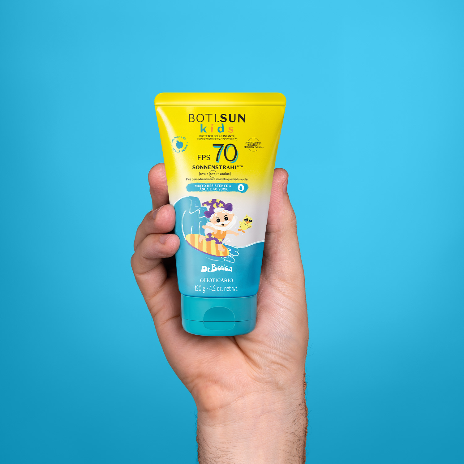 Protetor Solar Infantil FPS70 Boti Sun Kids 120g
