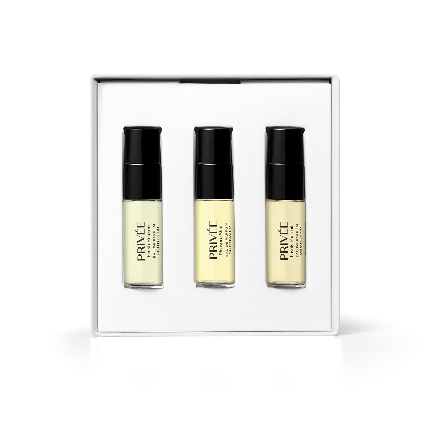 Mini Kit Fragrâncias Privée (3 itens)