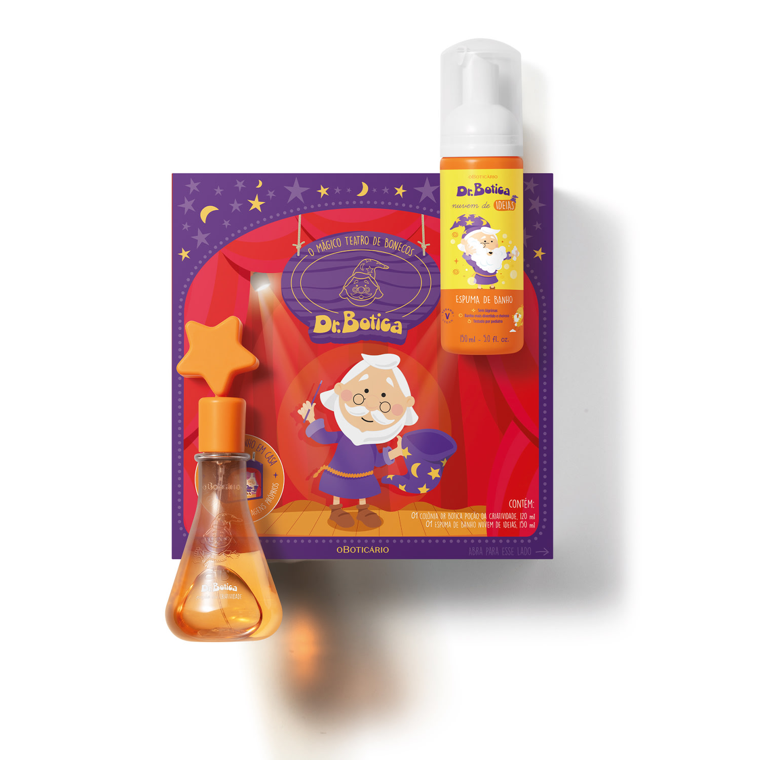 Kit Dr. Botica O Mágico Teatro de Bonecos (2 itens)