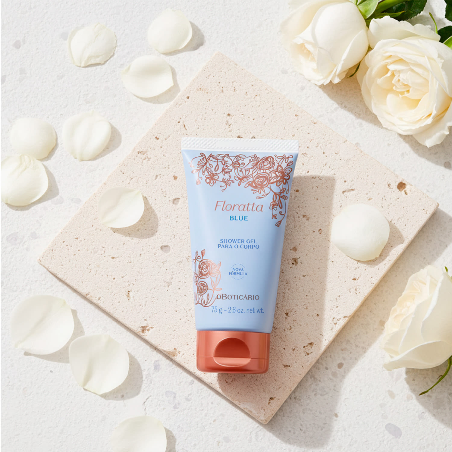 Shower Gel Para O Corpo Floratta Blue 75g
