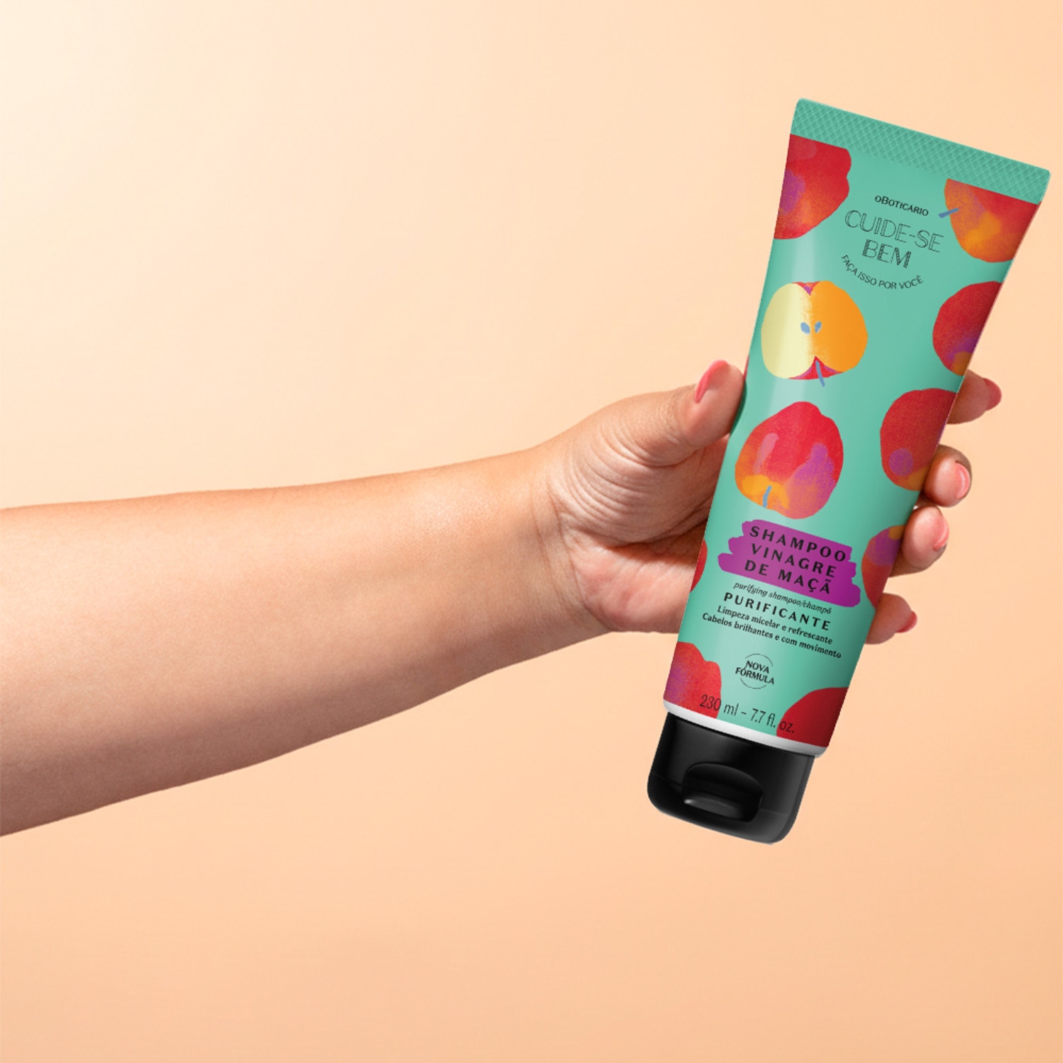 Shampoo Cuide-se Bem Feira Vinagre de Maçã 230ml