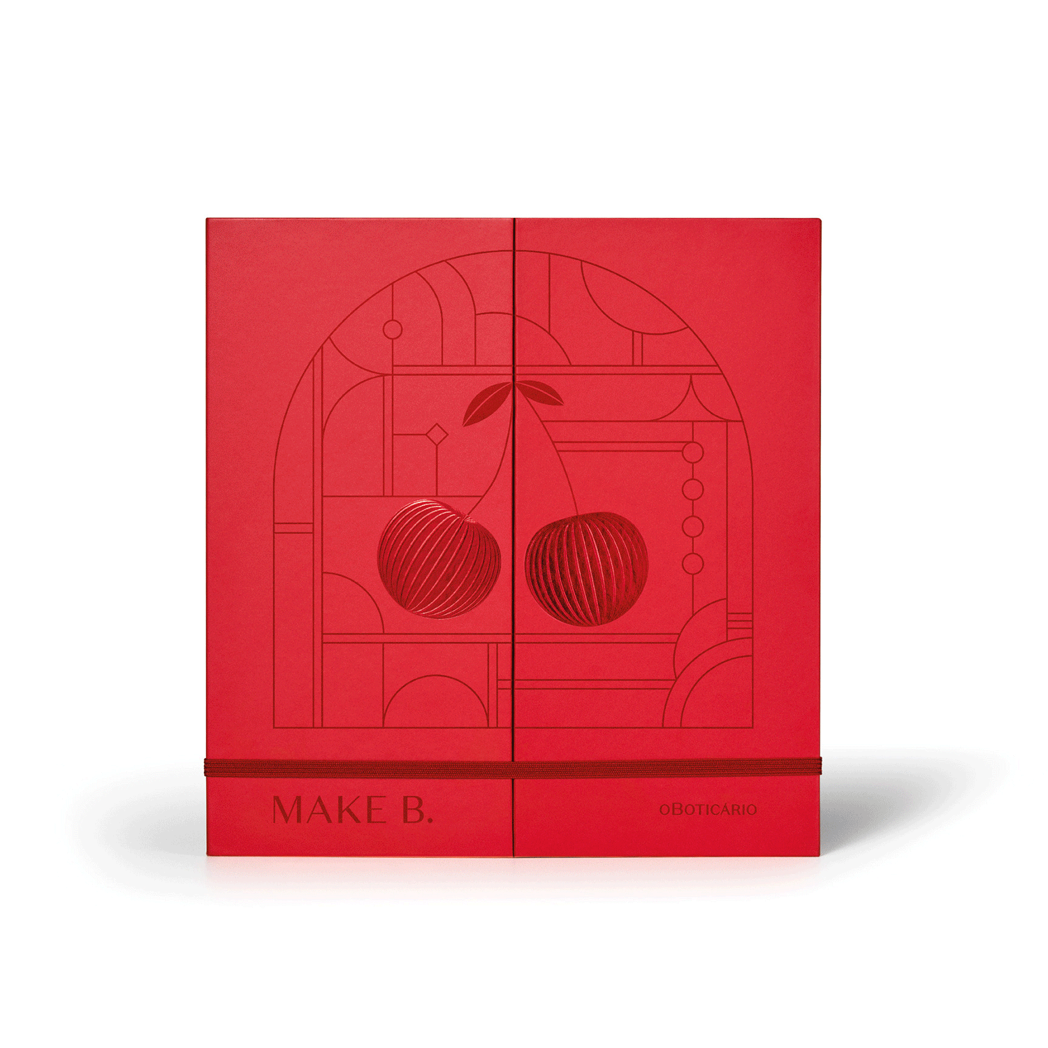 Paleta De Maquiagem Multifuncional Make B. Cereja Rouge 73,8g