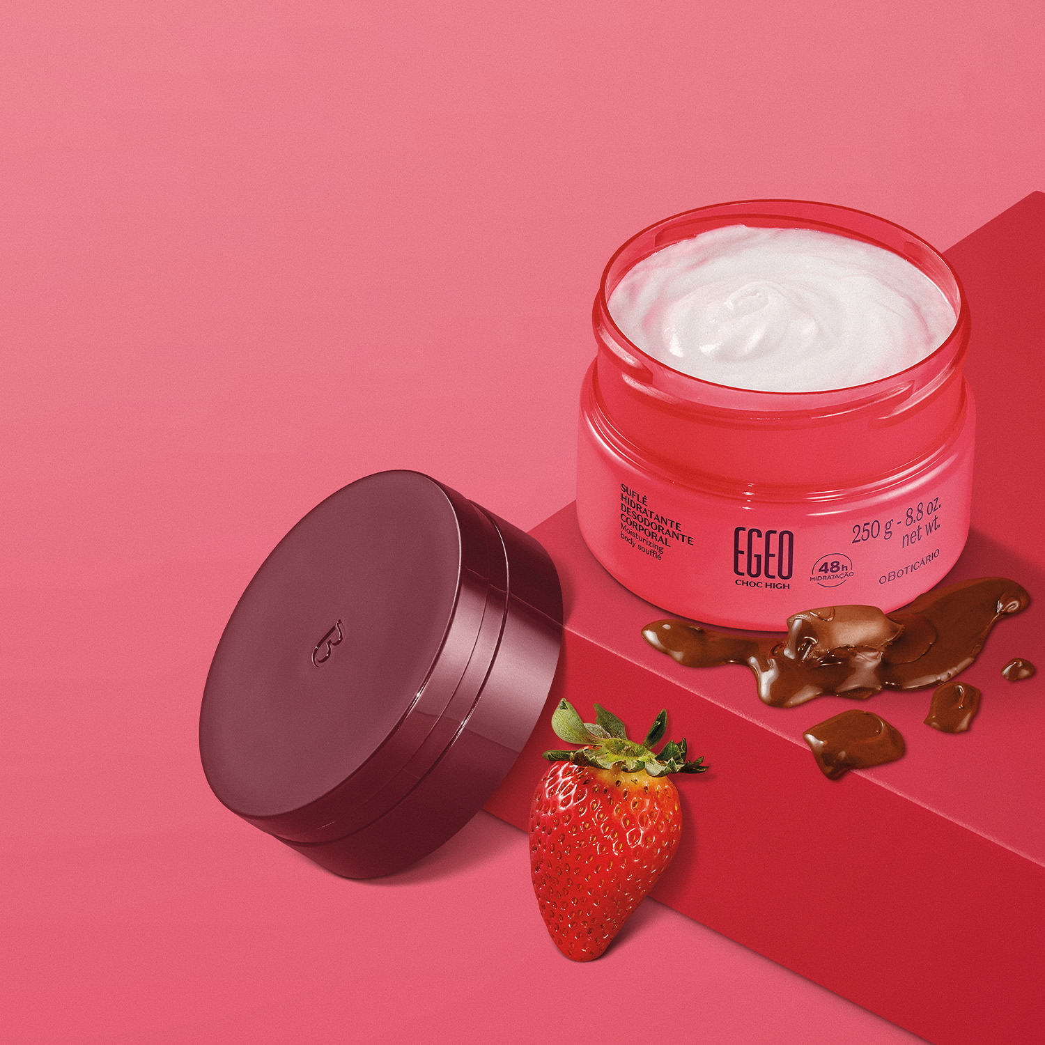 Suflê Hidratante Desodorante Corporal Egeo High 250g