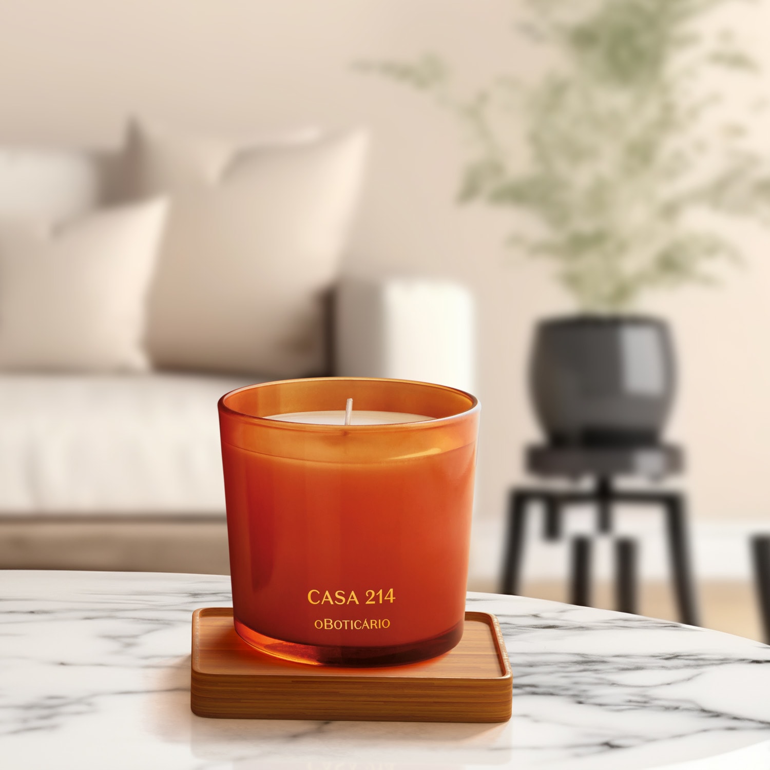 Vela Perfumada Casa 214 Vanilla Sublime 170g