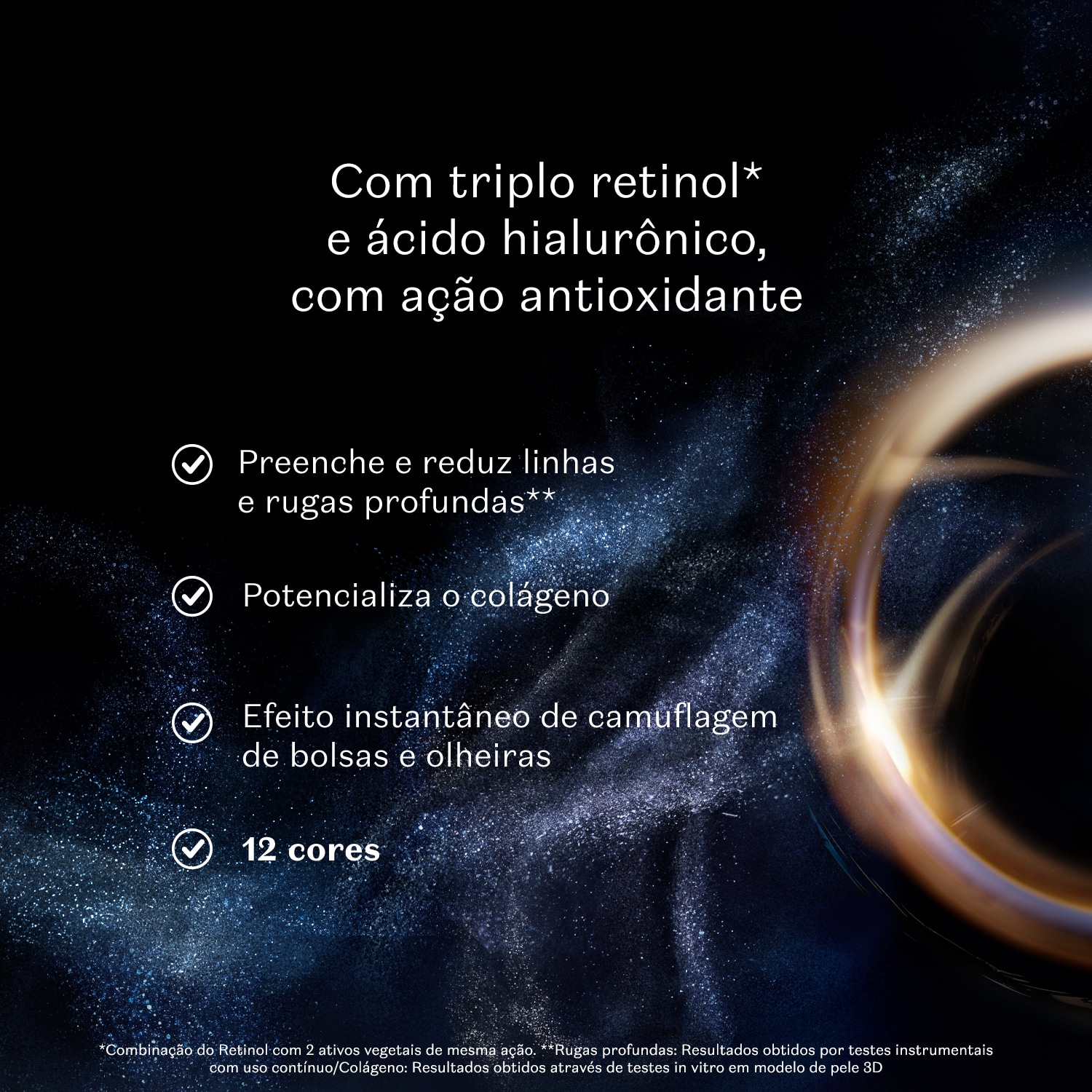 Corretivo Líquido Make B. Retinol³ H+ Cor 340Q 5,5ml