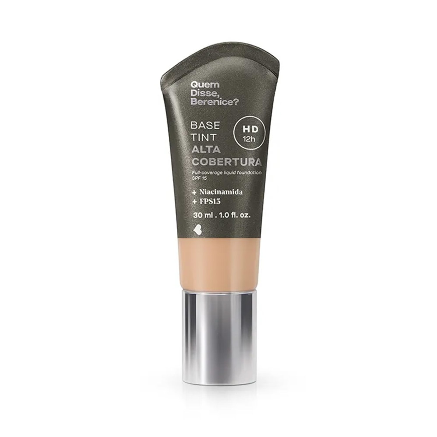 Base Tint Alta Cobertura Cor 03Q Quem Disse, Berenice? 30ml Base Tint Alta Cobertura Cor 03Q Quem Disse, Berenice? 30ml
