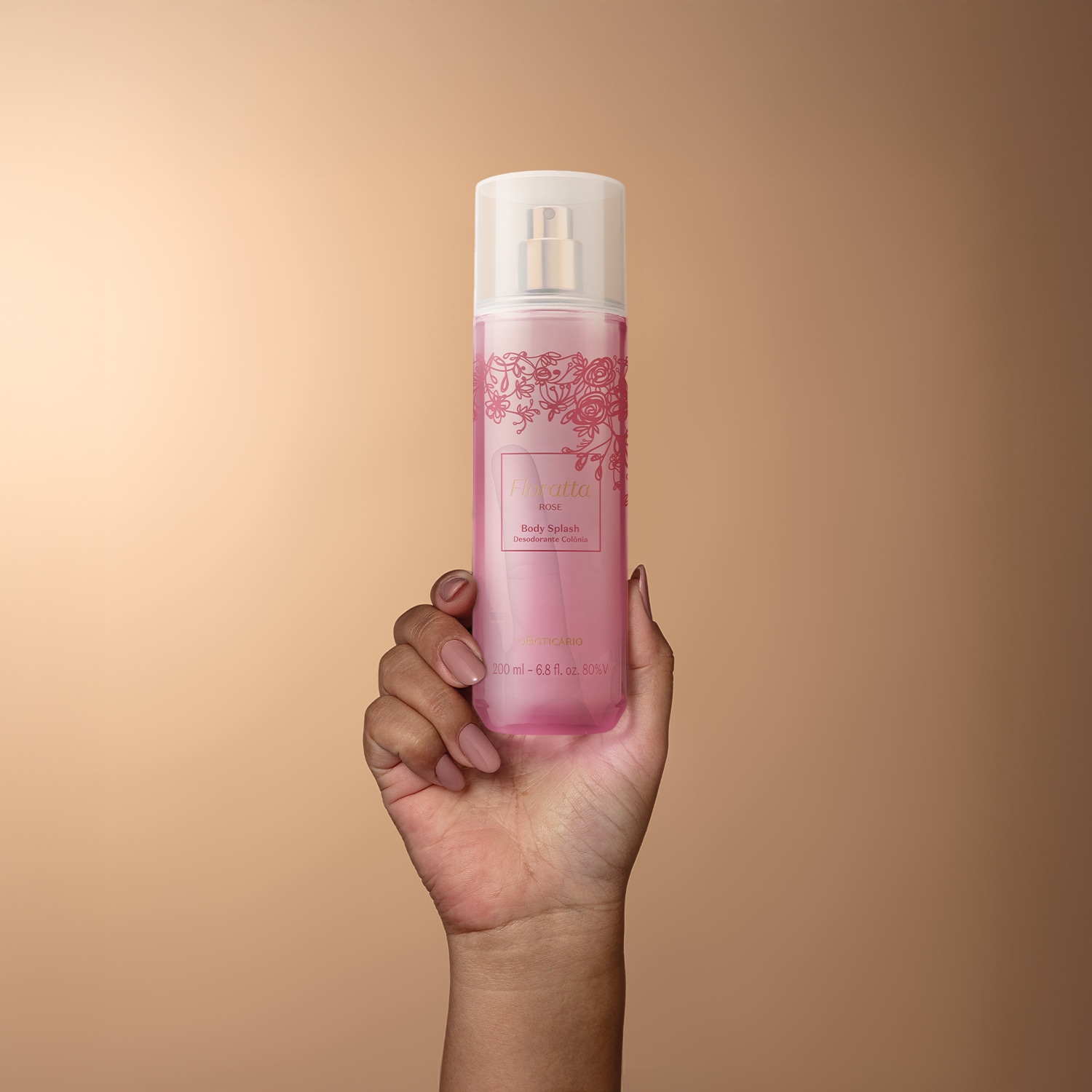 Body Splash Desodorante Colônia Floratta Rose 200ml