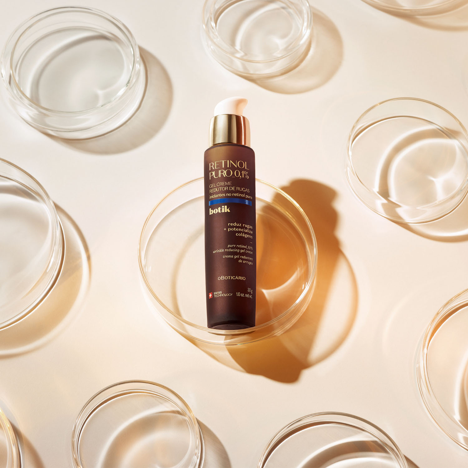 Gel Creme Redutor de Rugas Botik Retinol Puro 30g