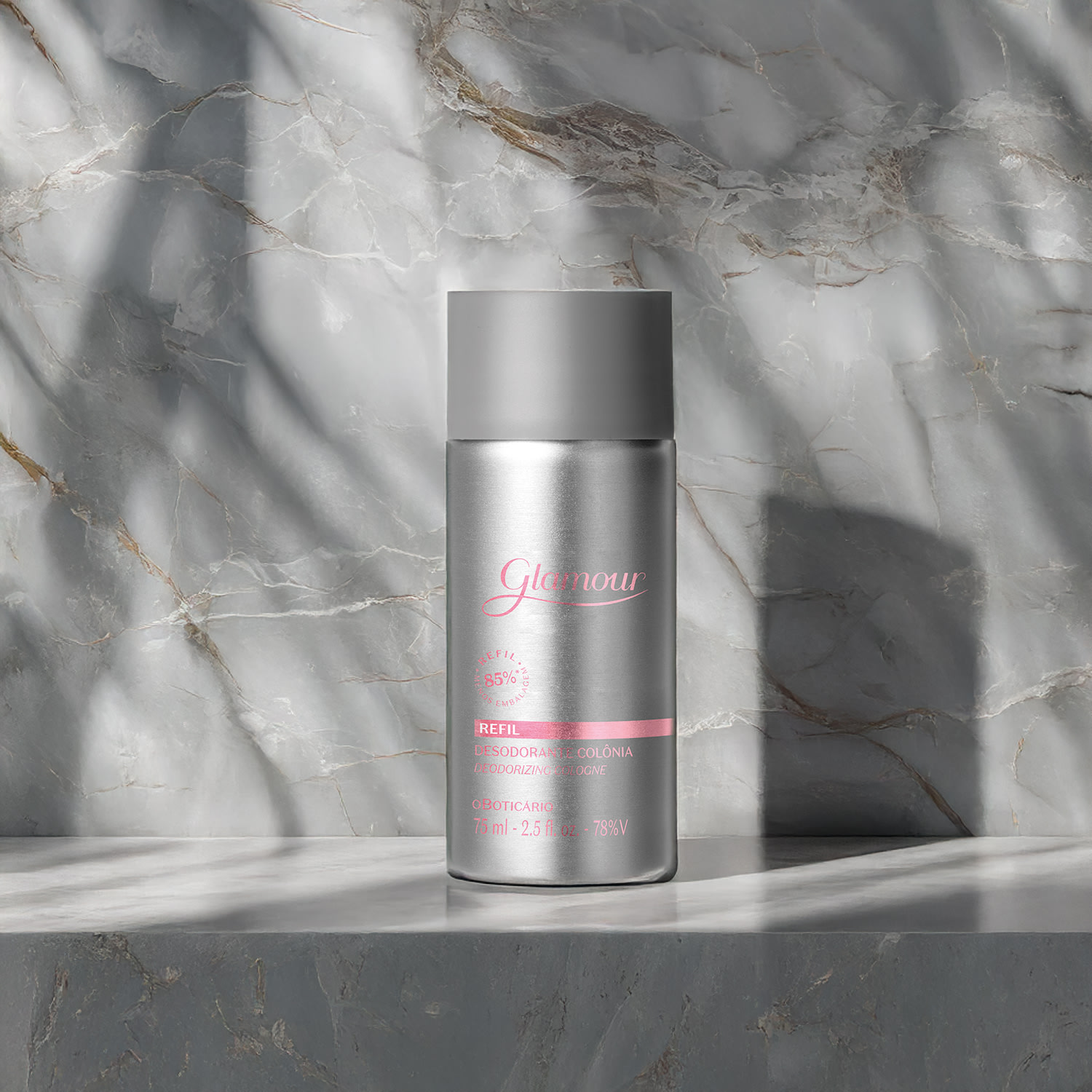 Refil Glamour Desodorante Colônia 75ml