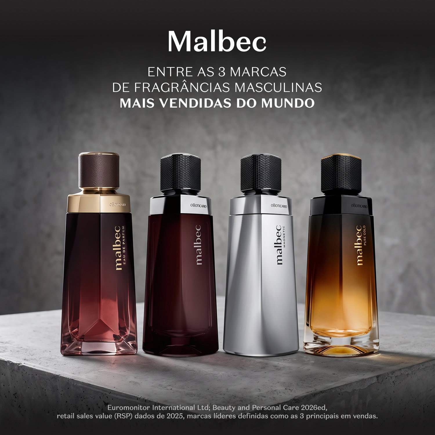Combo Presente Malbec: Noir Desodorante Colônia 100ml +