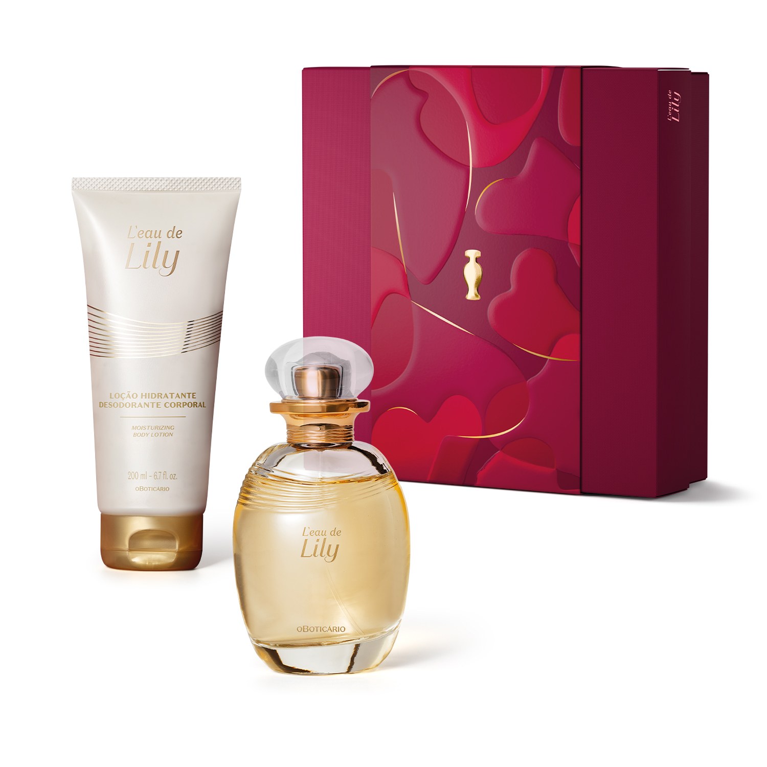 Kit Presente Dia dos Namorados L'eau de Lily (2 itens) Kit Presente Dia dos Namorados L'eau de Lily (2 itens)