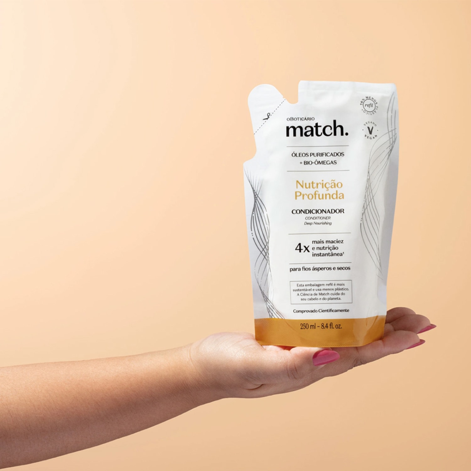 Refil Condicionador Match Nutrição Profunda 250ml