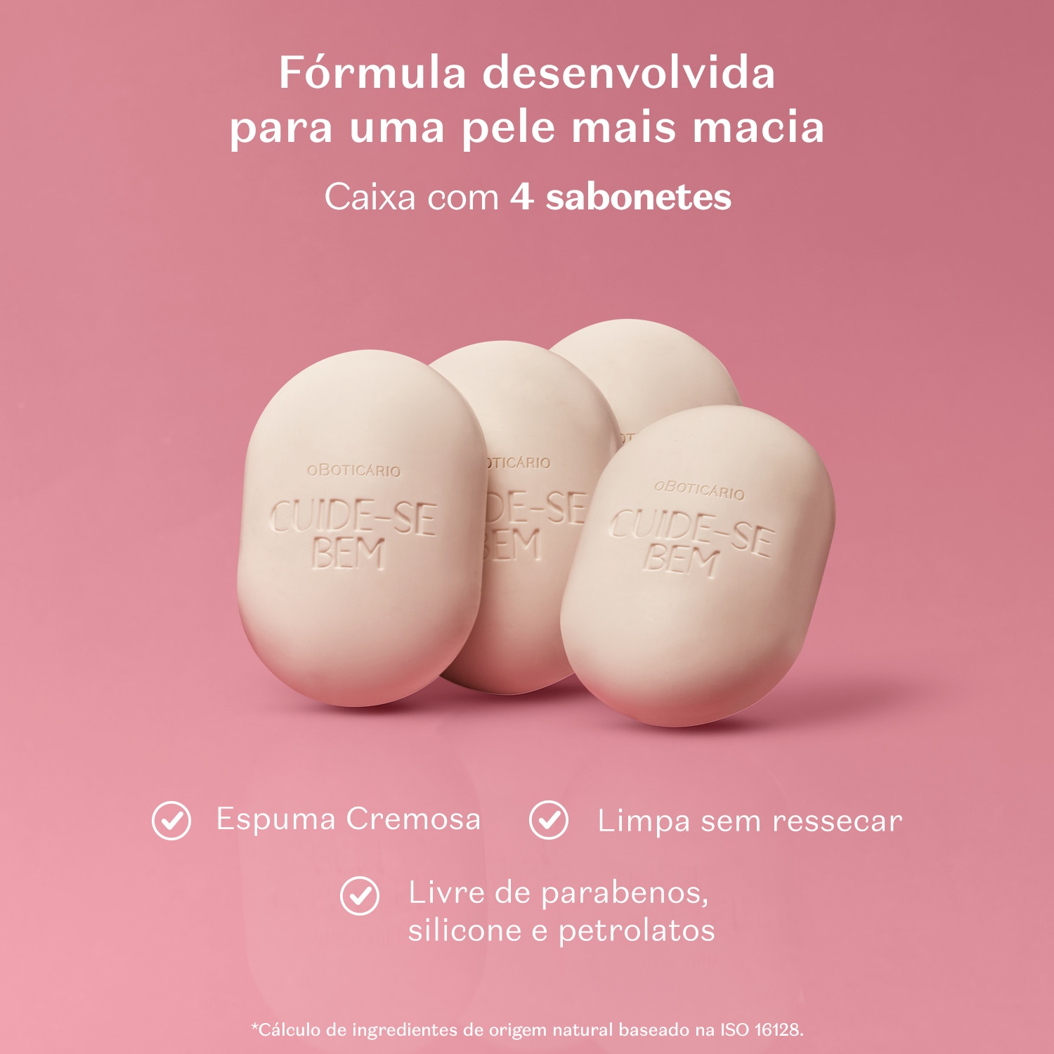 Sabonete Em Barra Cuide-Bem Deleite 4x80g