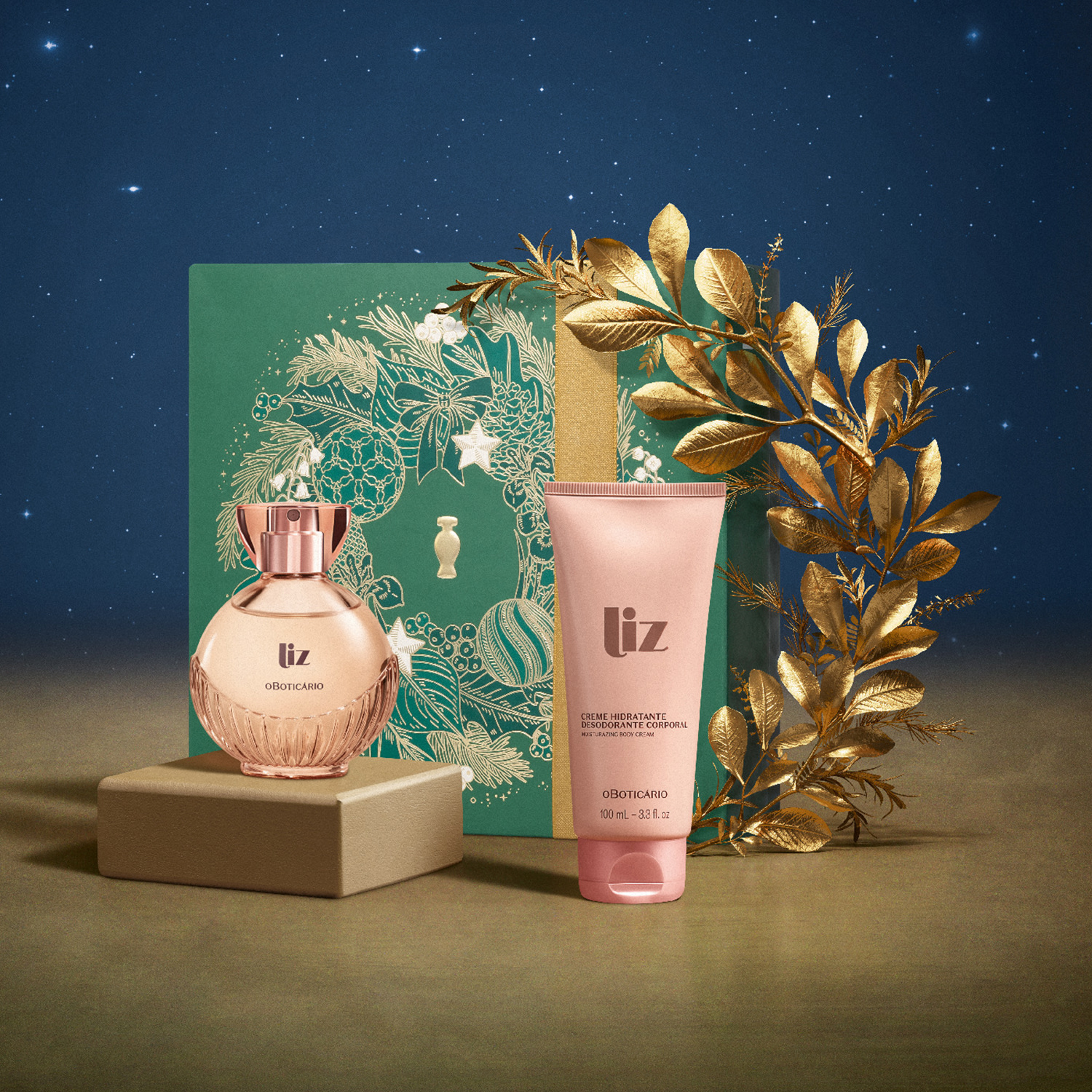 Kit Presente Natal Liz (2 itens)