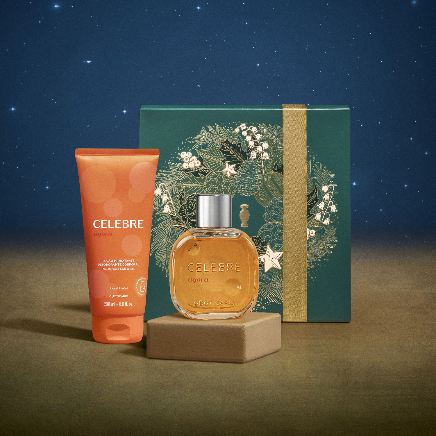 Kit Presente Natal Celebre Agora (2 itens)