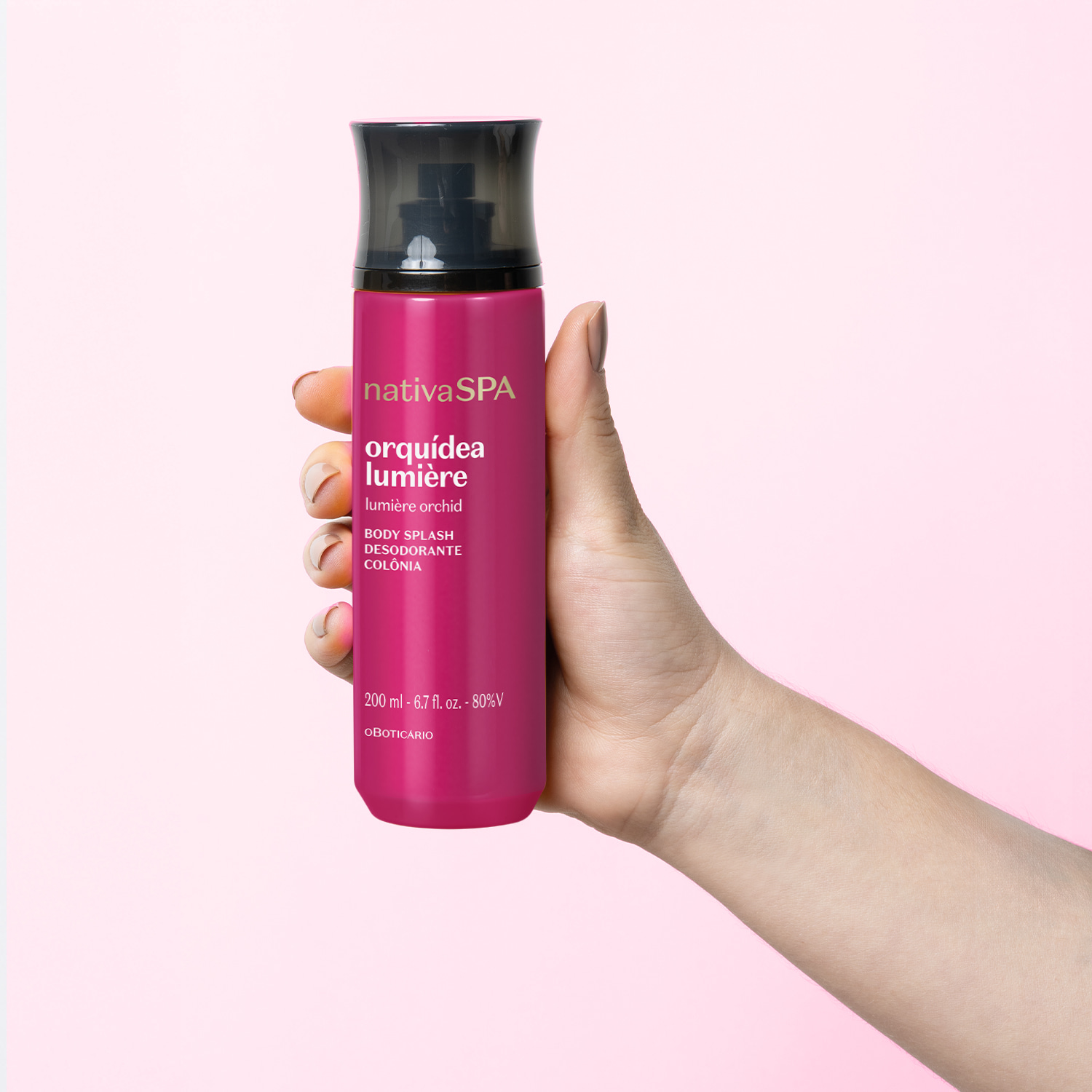 Body Splash Desodorante Nativa SPA Orquídea Lumière 200ml