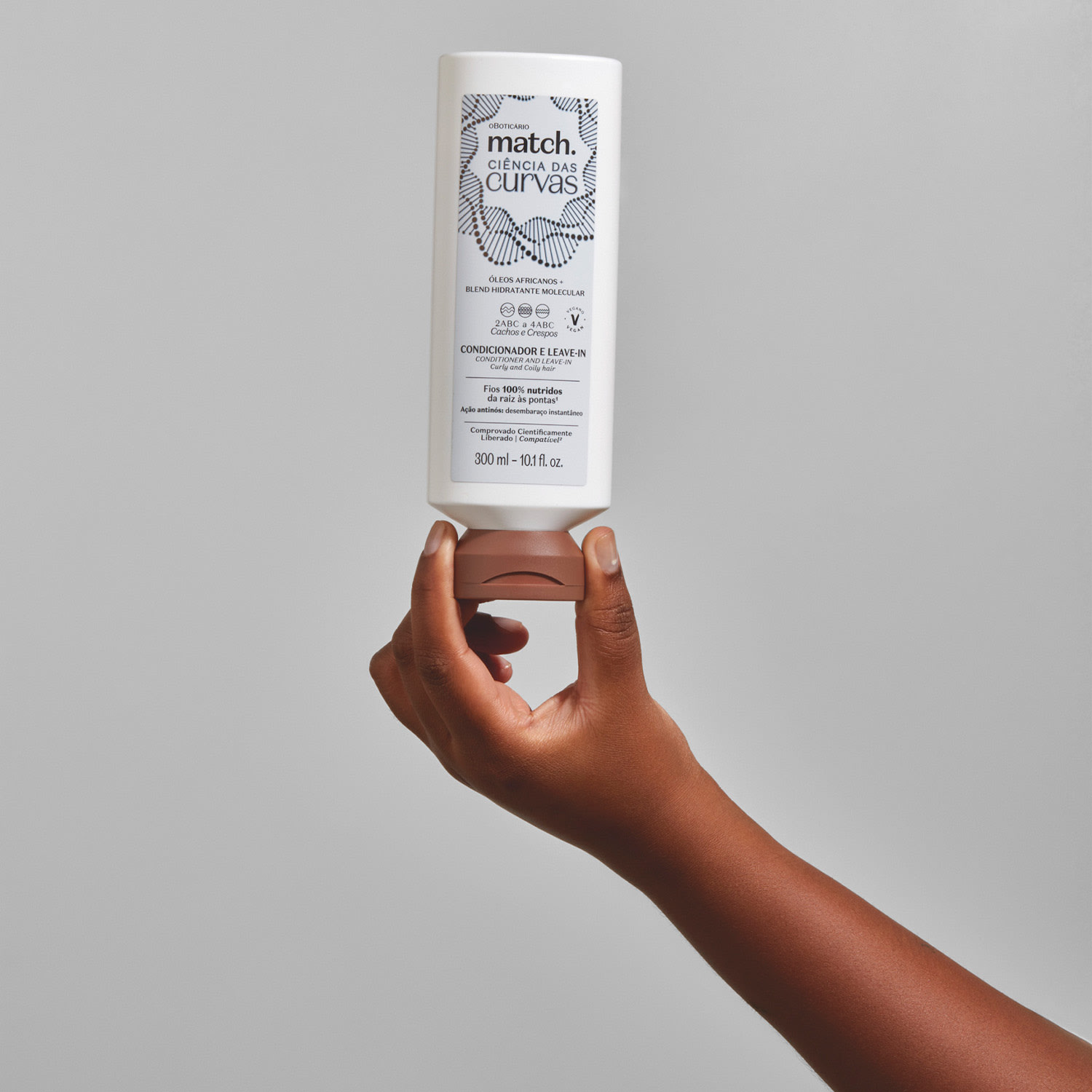 Condicionador E Leave-In Match Ciência das Curvas 300ml