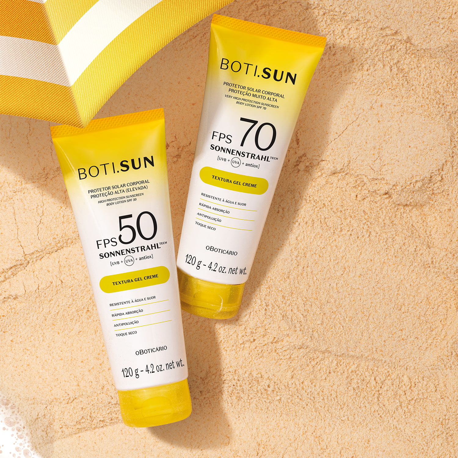 Protetor Solar Corporal FPS 50 Boti.Sun 120g