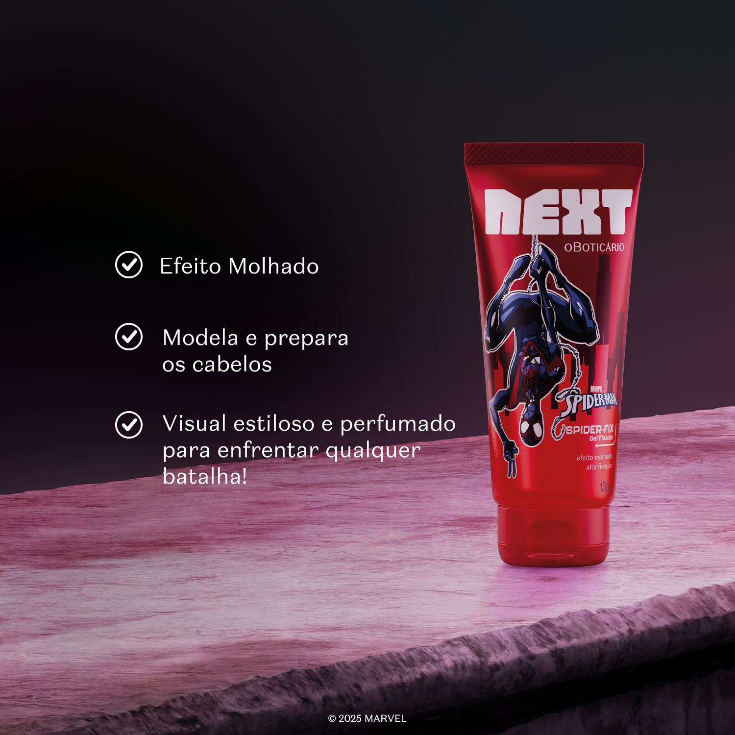 Gel Fixador Next Spider Man 150g