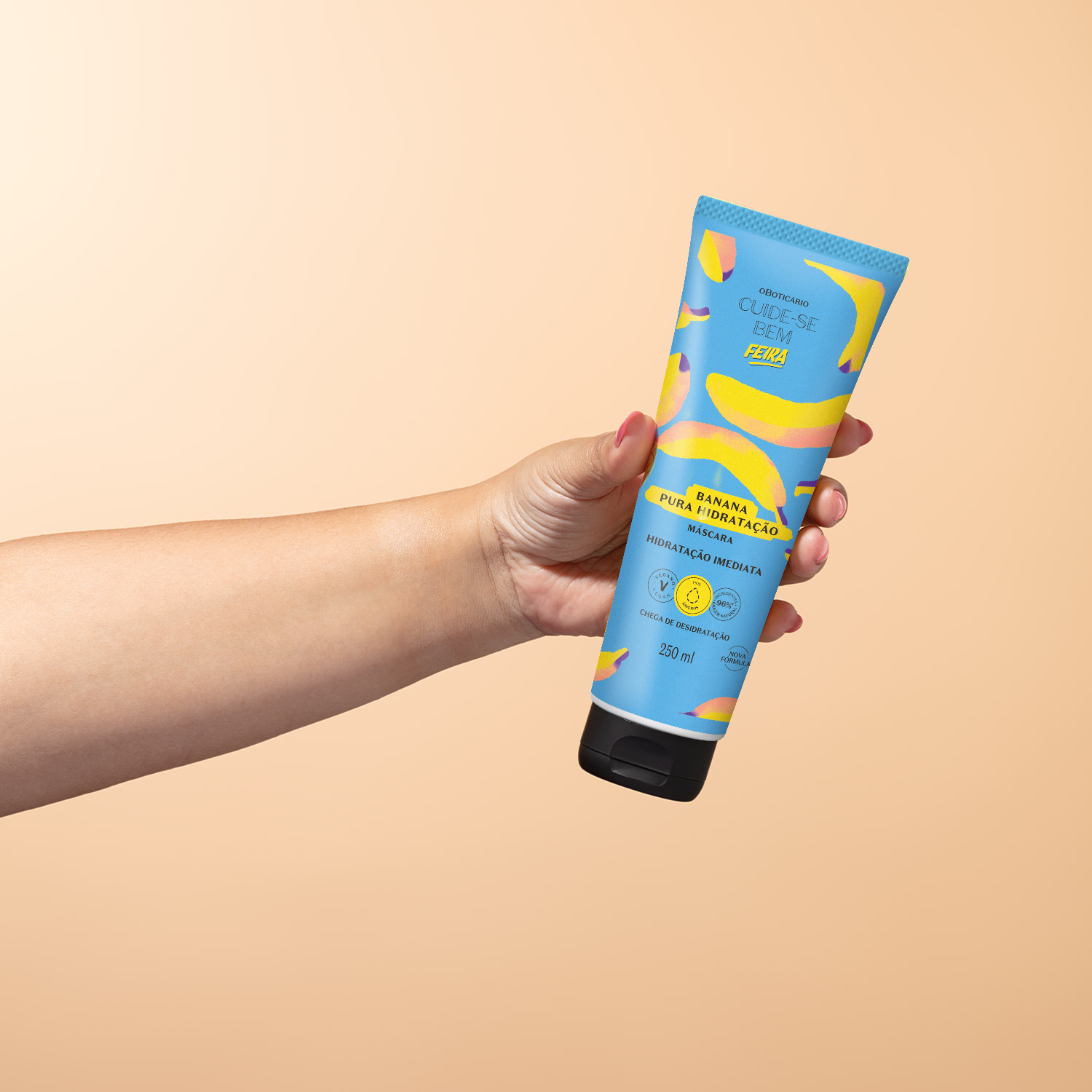 Máscara Capilar Cuide-se Bem Feira Banana 250ml