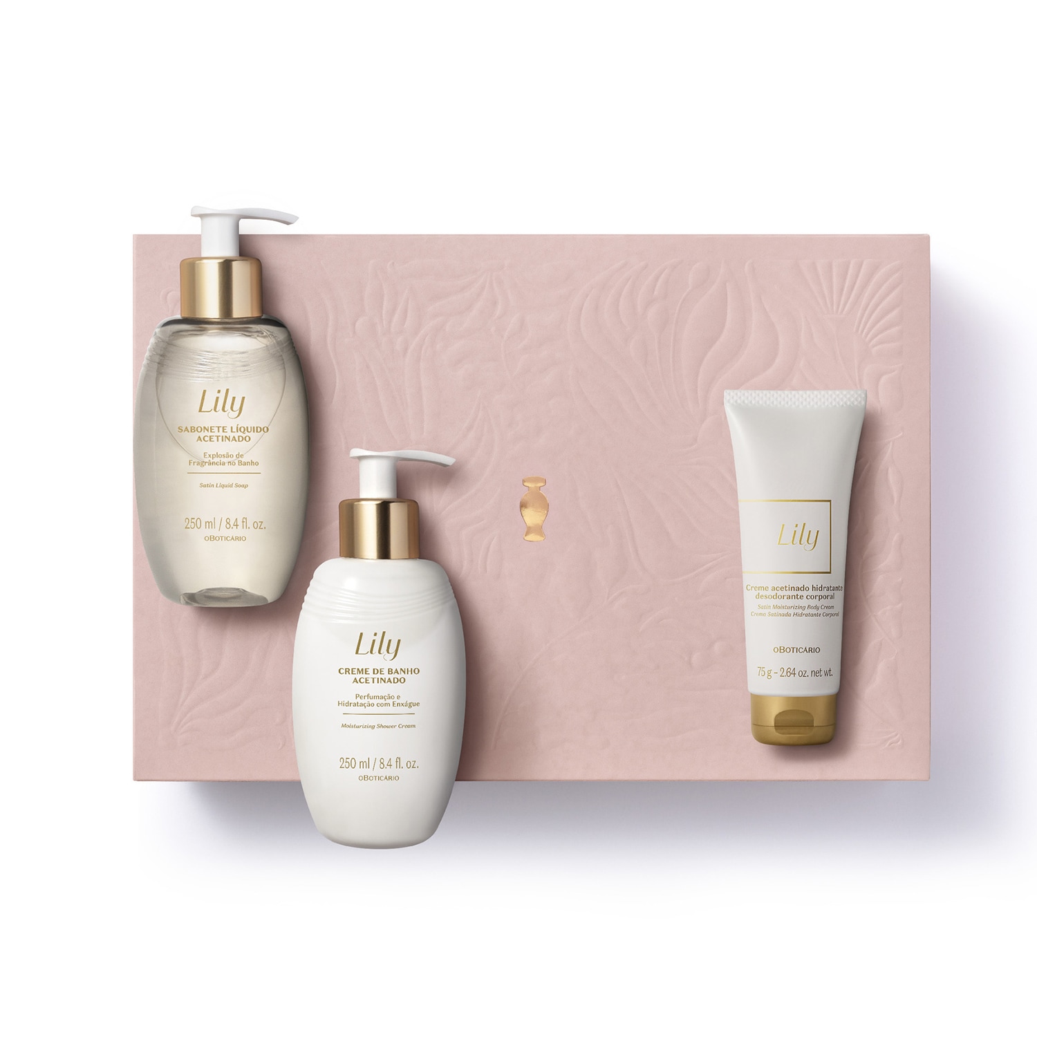 Kit Presente Lily Cuidados (3 itens)