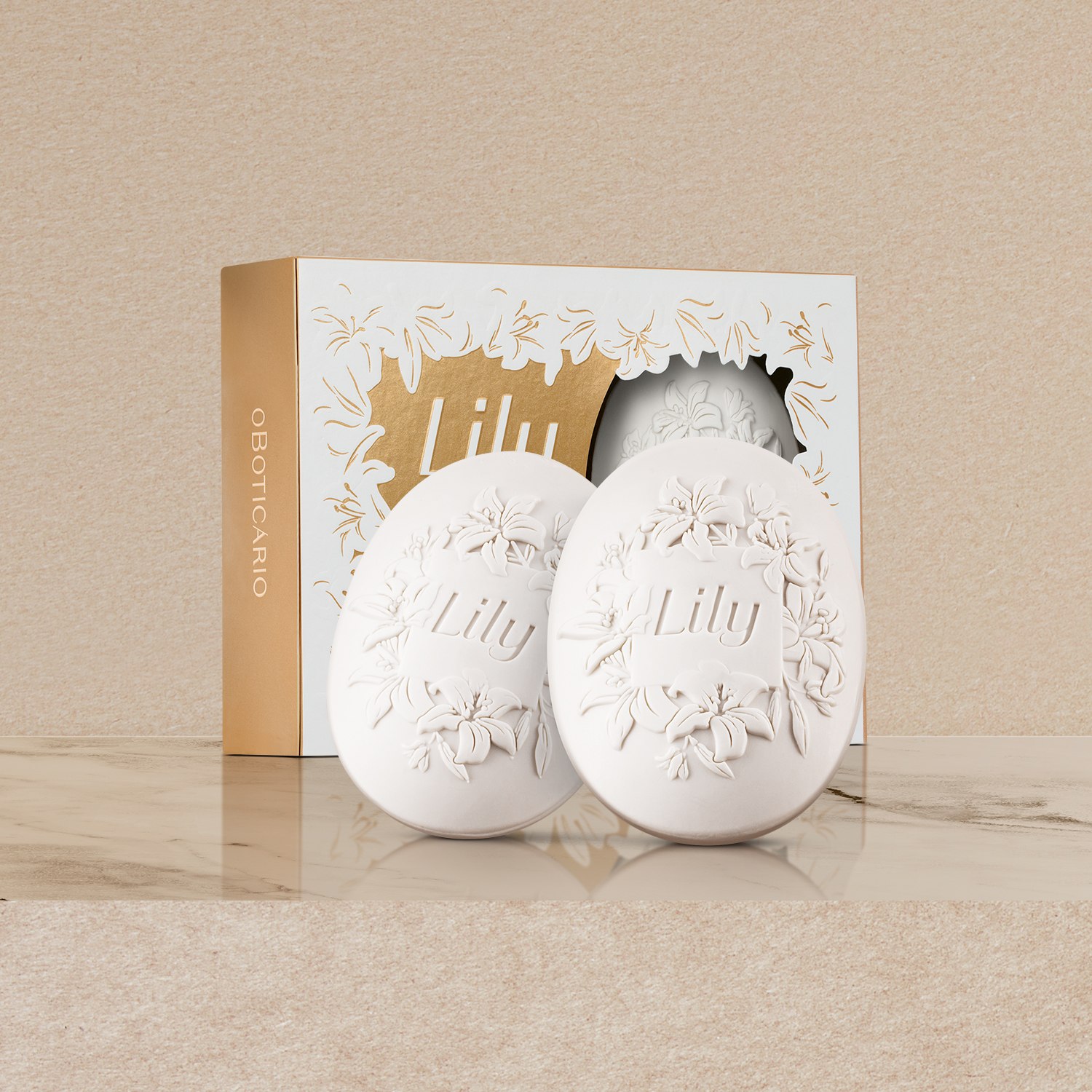 Sabonete em Barra Perfumado Lily 2x90g