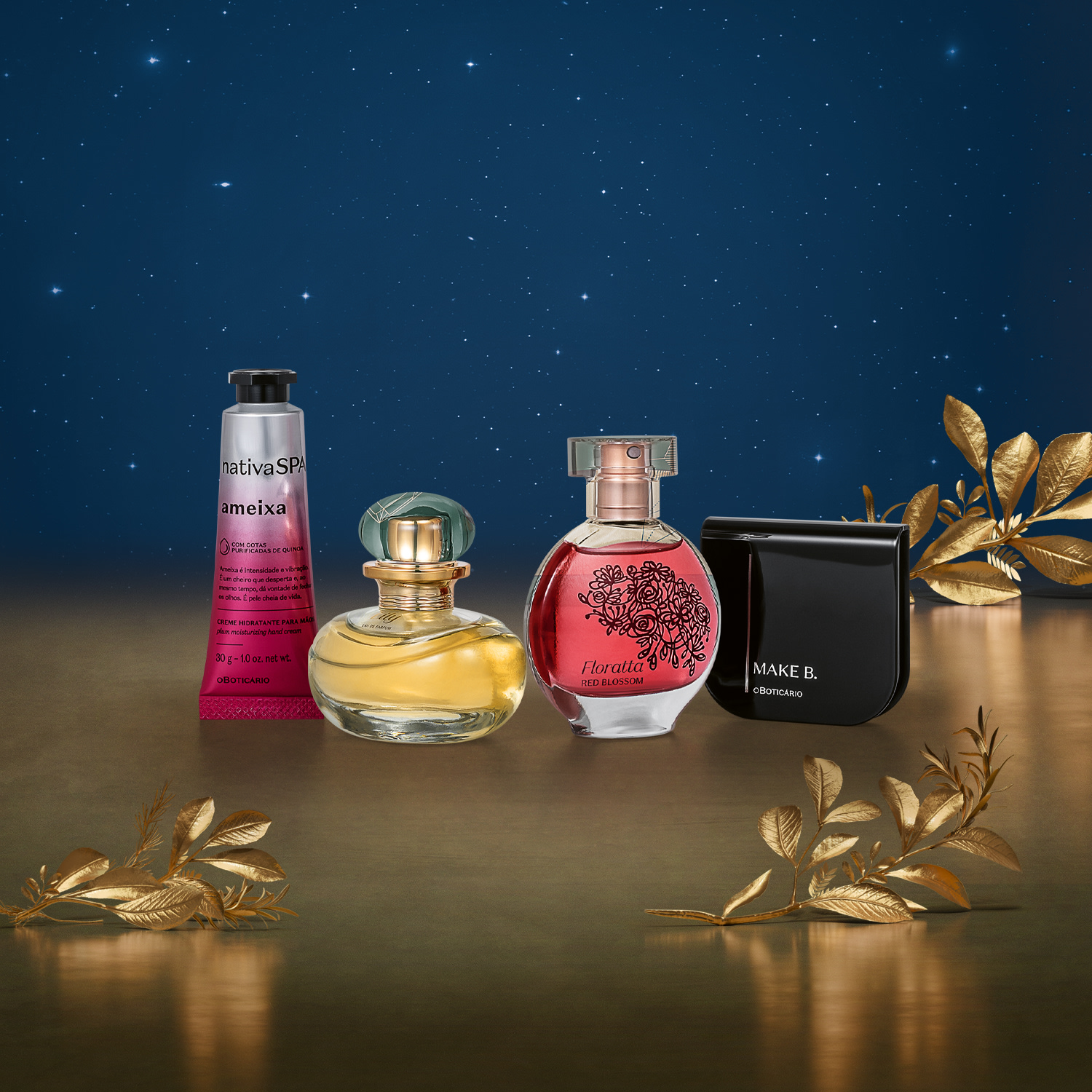 Calendário do Advento 2025 O Boticário (12 itens)