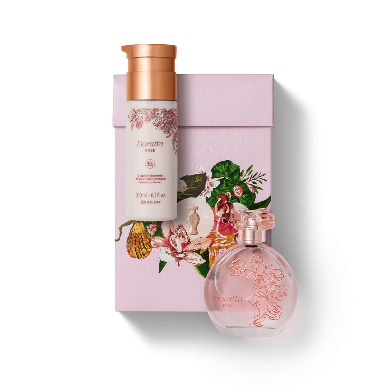 Kit Presente Dia das Mães Floratta Rosé (2 itens)