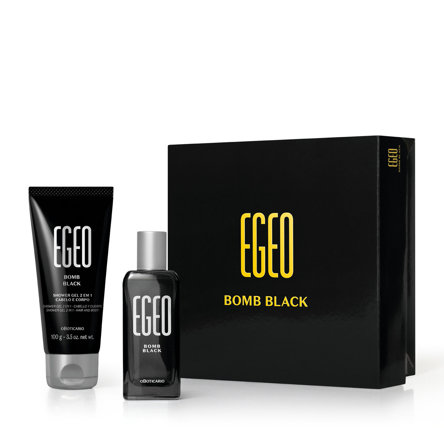 Mini Kit Presente Egeo Bomb Black (2 itens) Mini Kit Presente Egeo Bomb Black (2 itens)