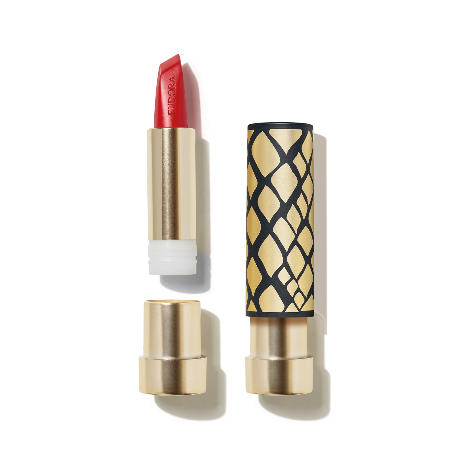 Combo Chique e Corajosa: Batom Vermelho 3,4g + Case Preto