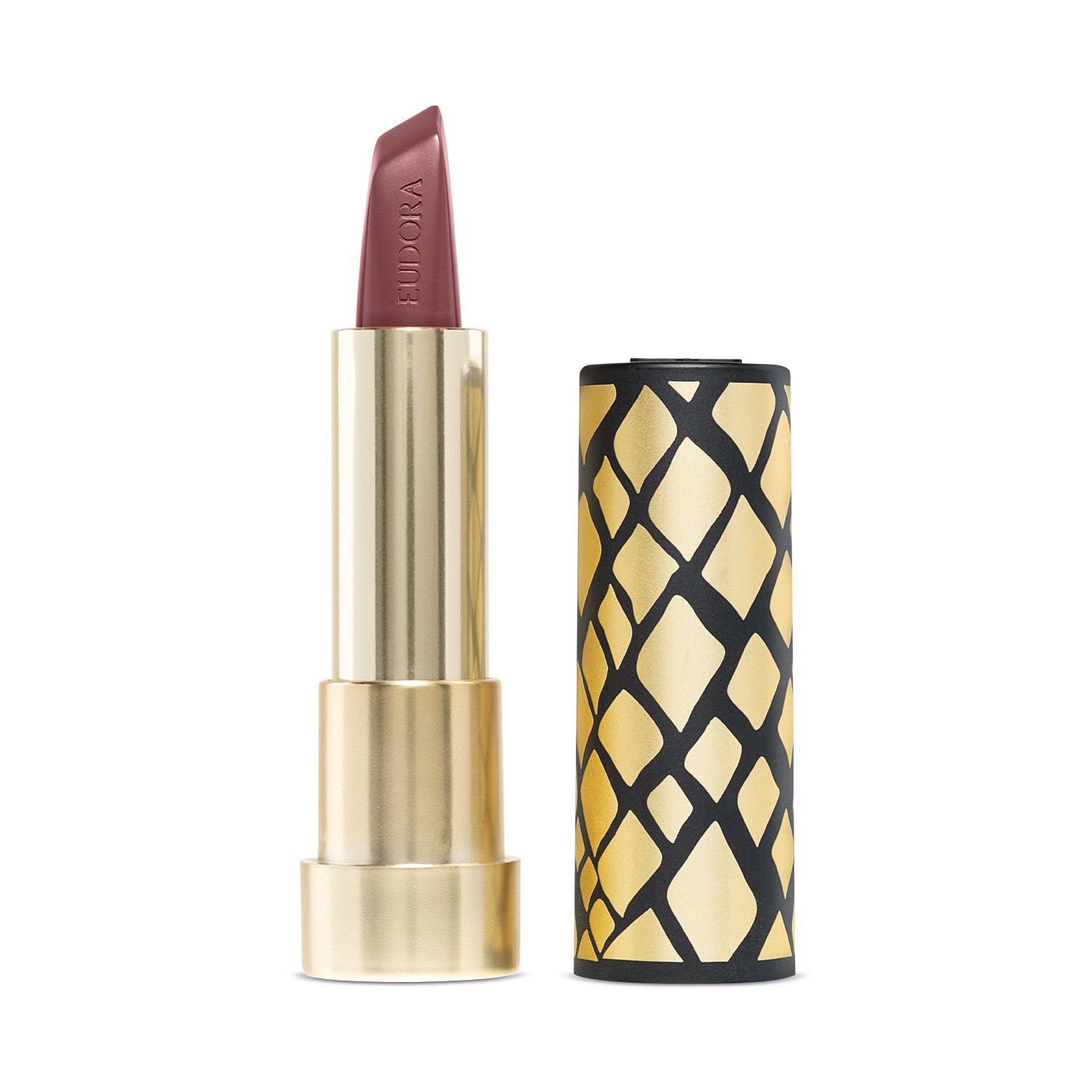 Combo Chique e Confiante: Batom Marrom 3,4g + Case Preto