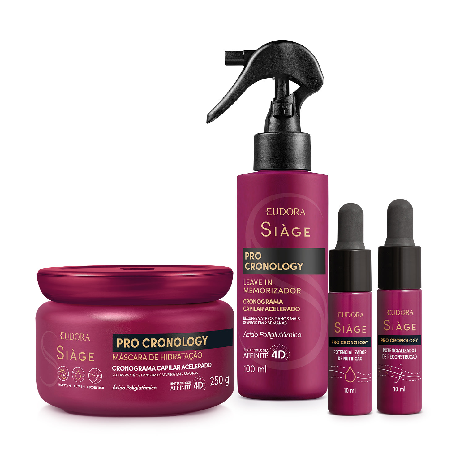 Combo Siàge Pro Cronology Nutrição (4 itens) 1