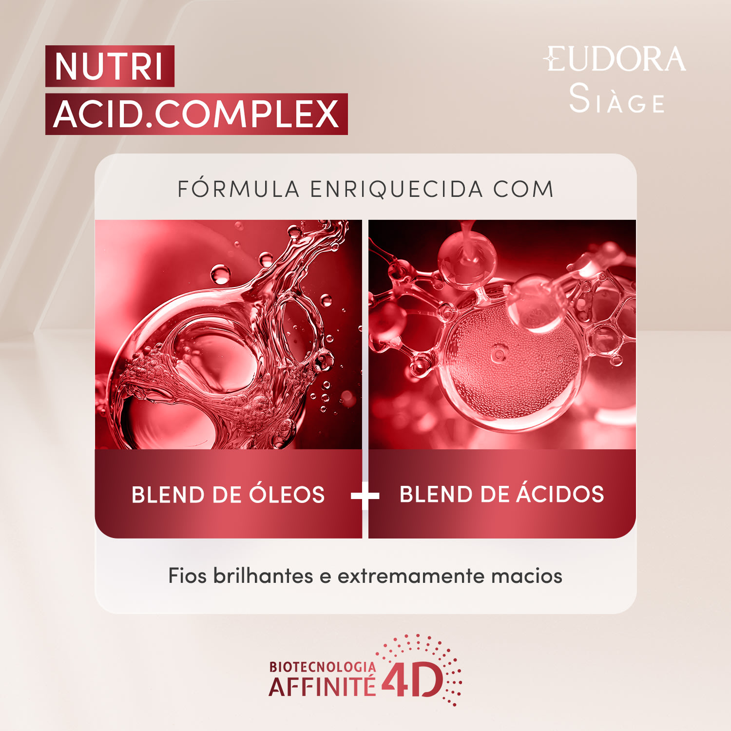 Combo Siàge Nutri Acid.Complex (4 itens)