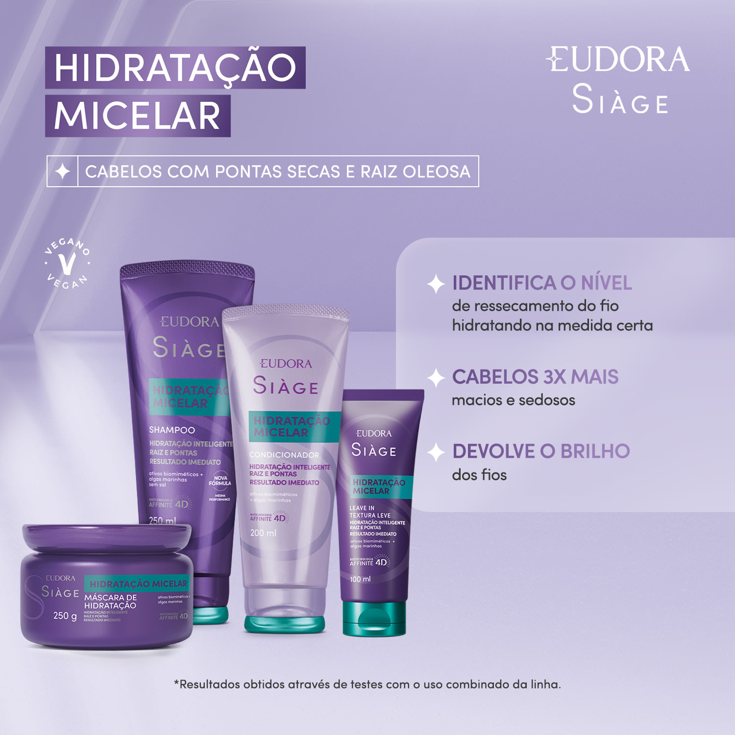 Condicionador Siàge Hidratação Micelar 200ml