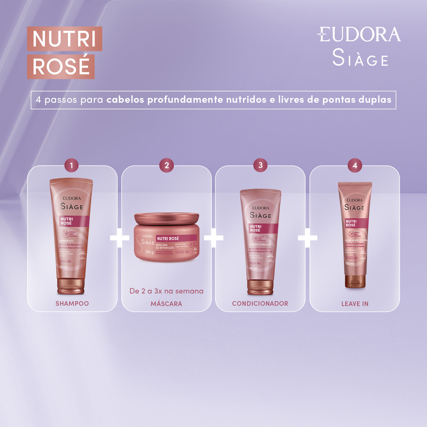 Condicionador Siàge Nutri Rosé 400ml