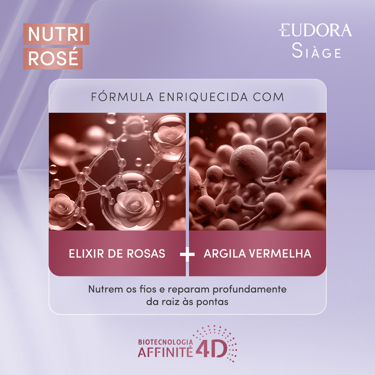 Refil Condicionador Siàge Nutri Rosé 400ml
