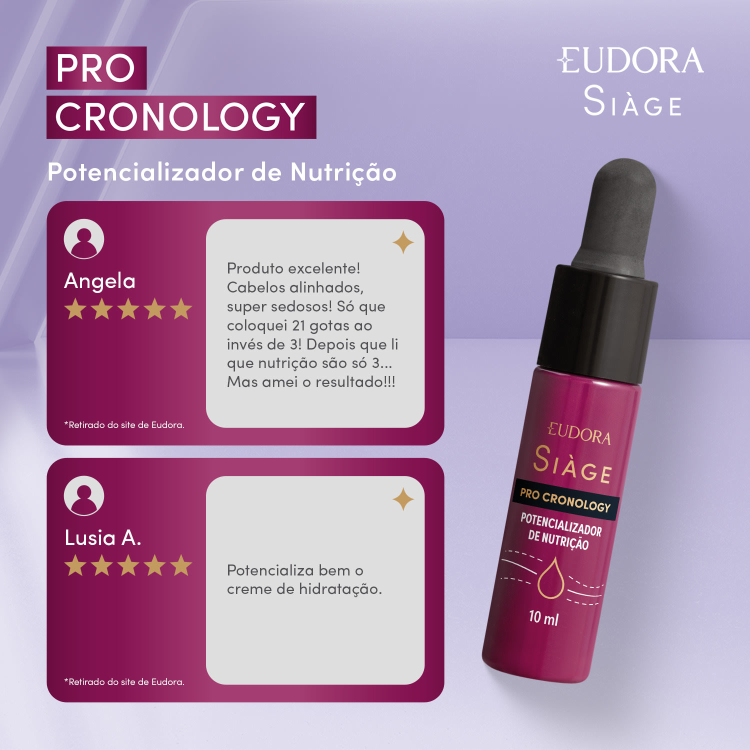 Potencializador de Nutrição Siàge Pro Cronology 10ml 4