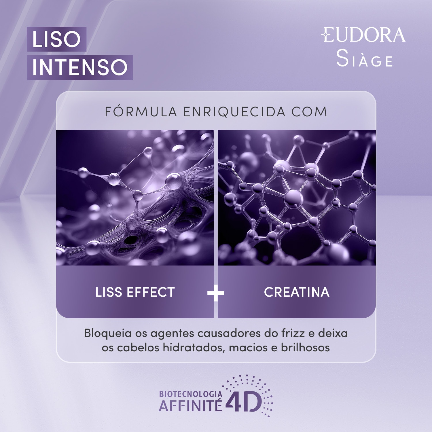 Shampoo Siàge Liso Intenso 250ml