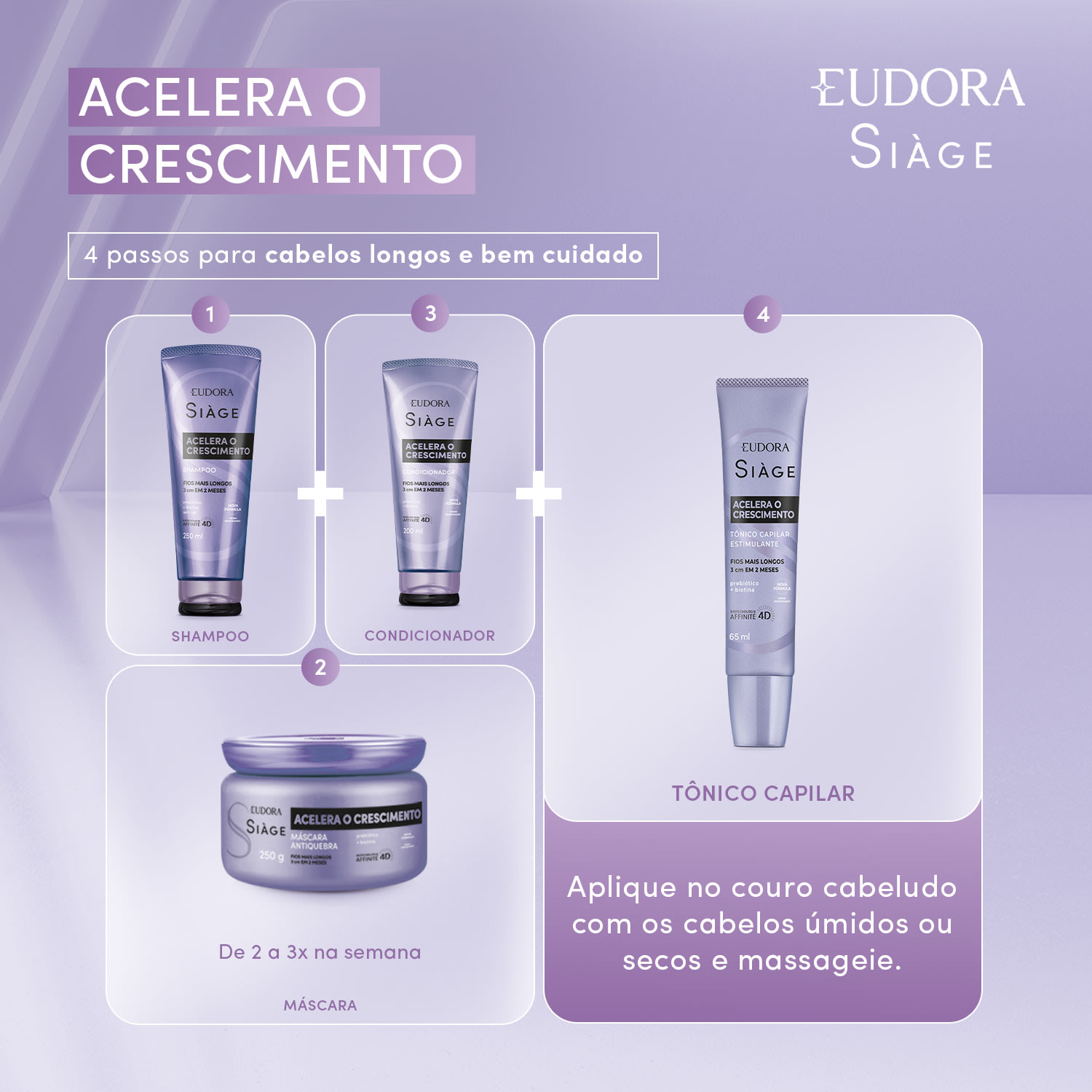 Tônico Capilar Siàge Acelera O Crescimento 65ml 5