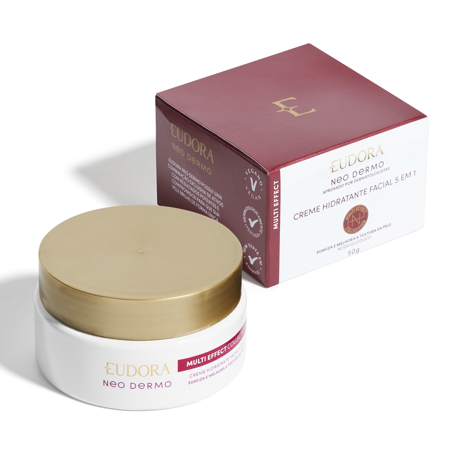 Creme Hidratante Facial 5 em 1 Neo Dermo Multi Effect Collection 50g