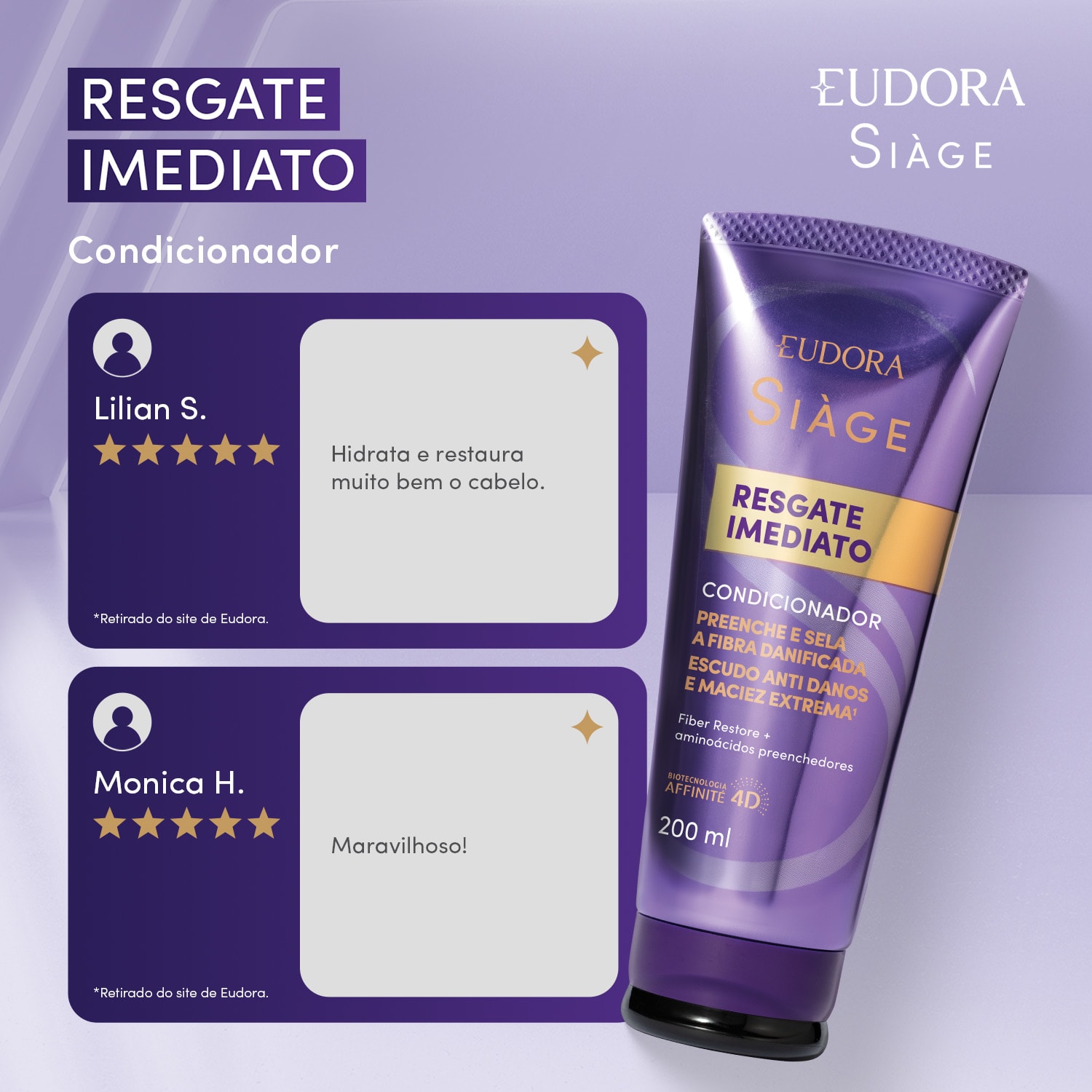 Condicionador Siàge Resgate Imediato 200ml 4