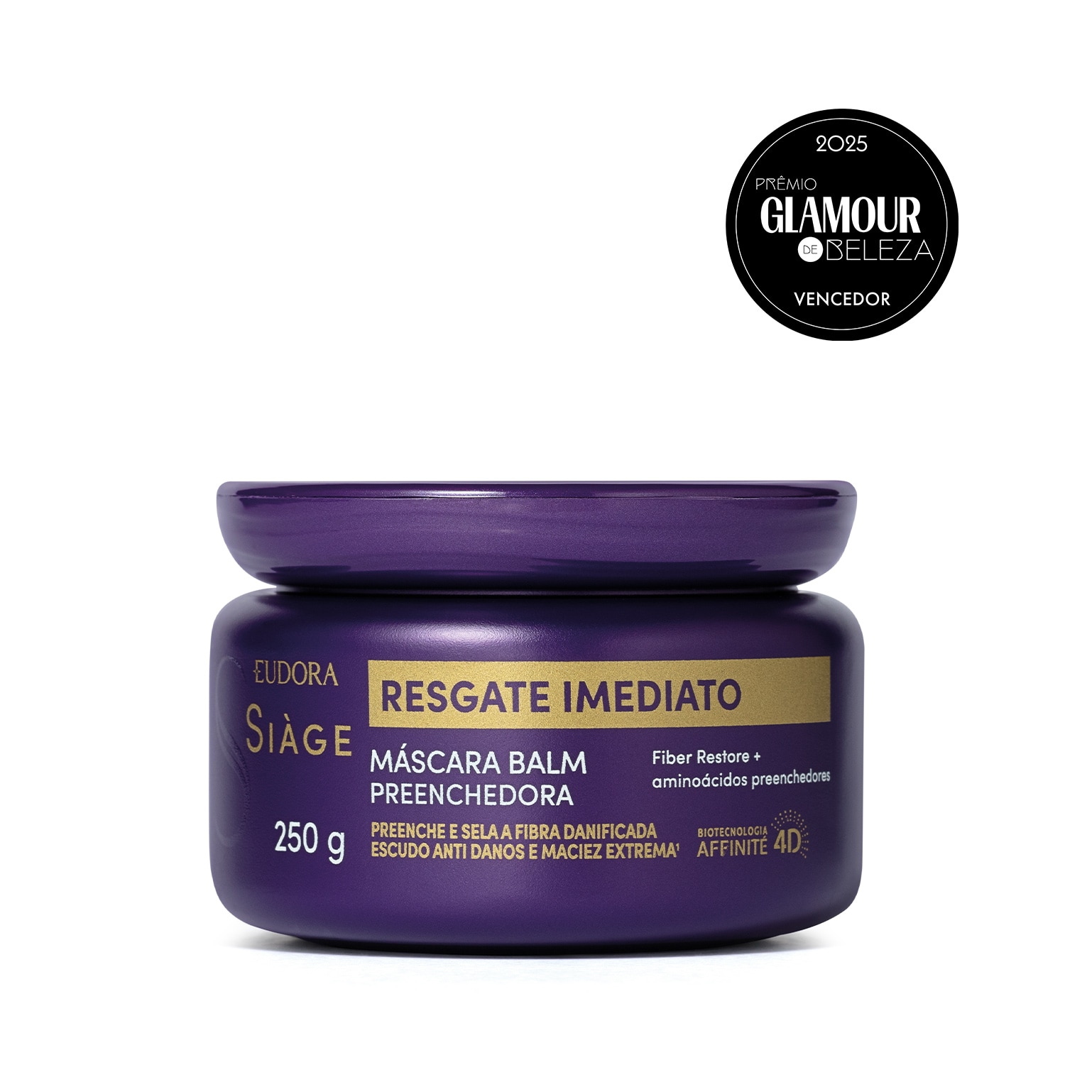 Máscara Balm Preenchedora Siàge Resgate Imediato 250g 9