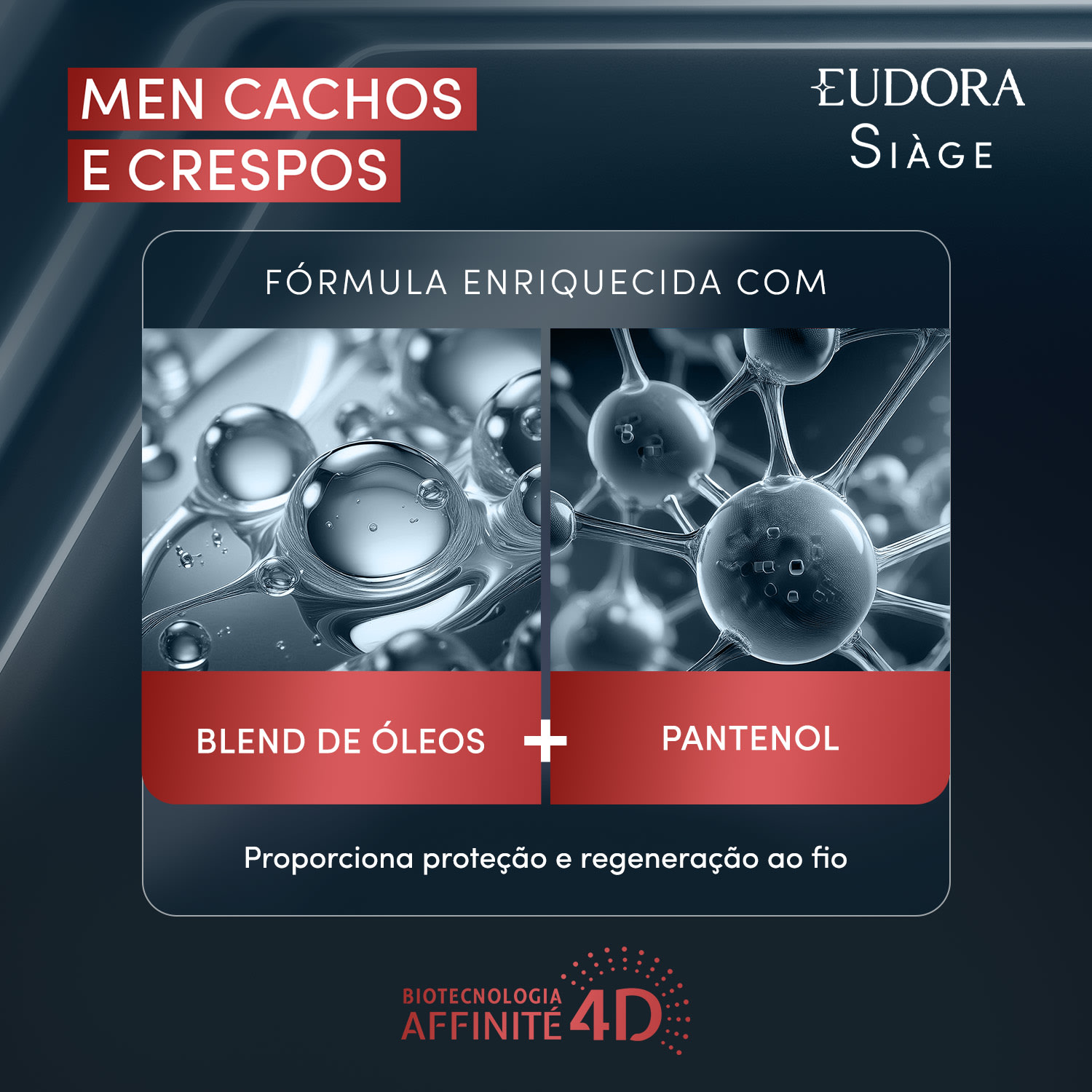 Creme para Pentear Siàge Men Crespos 450g