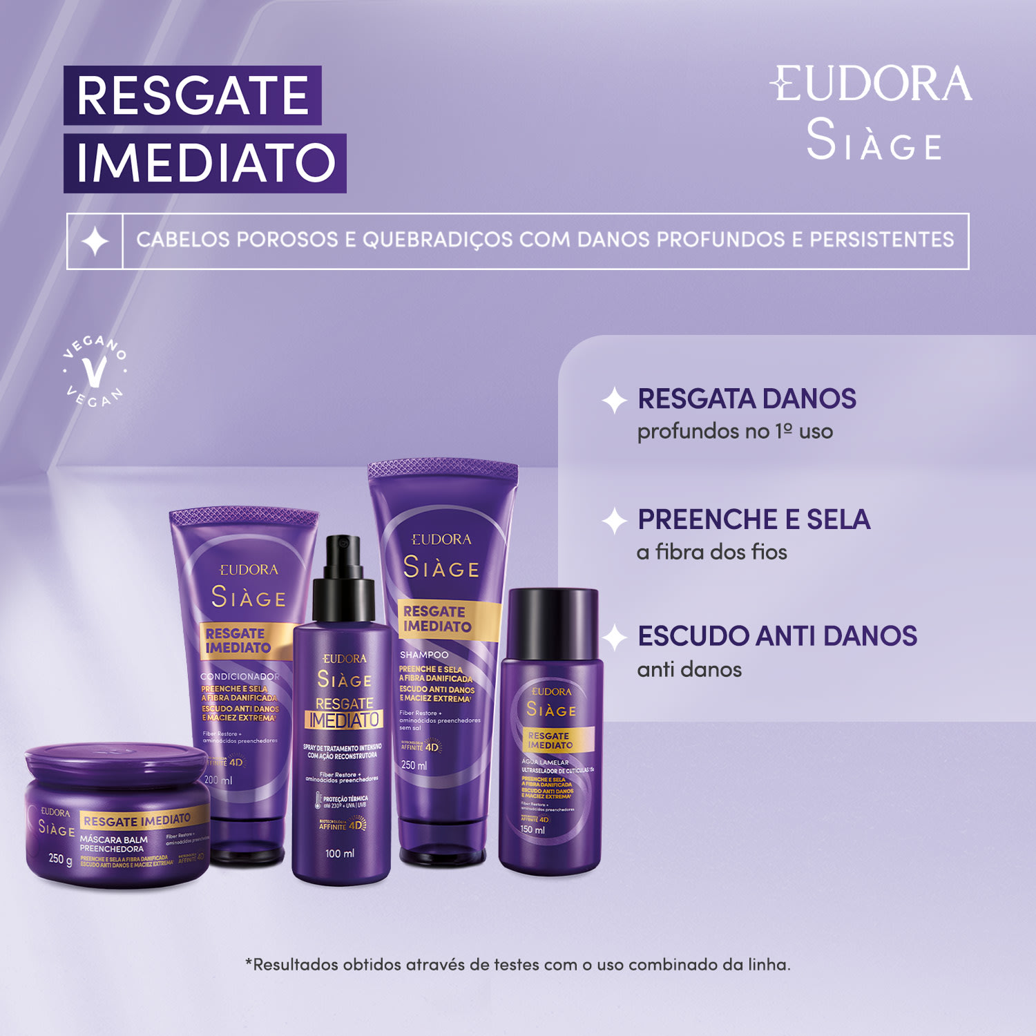 Leave-In Siàge Resgate Imediato 100ml 6