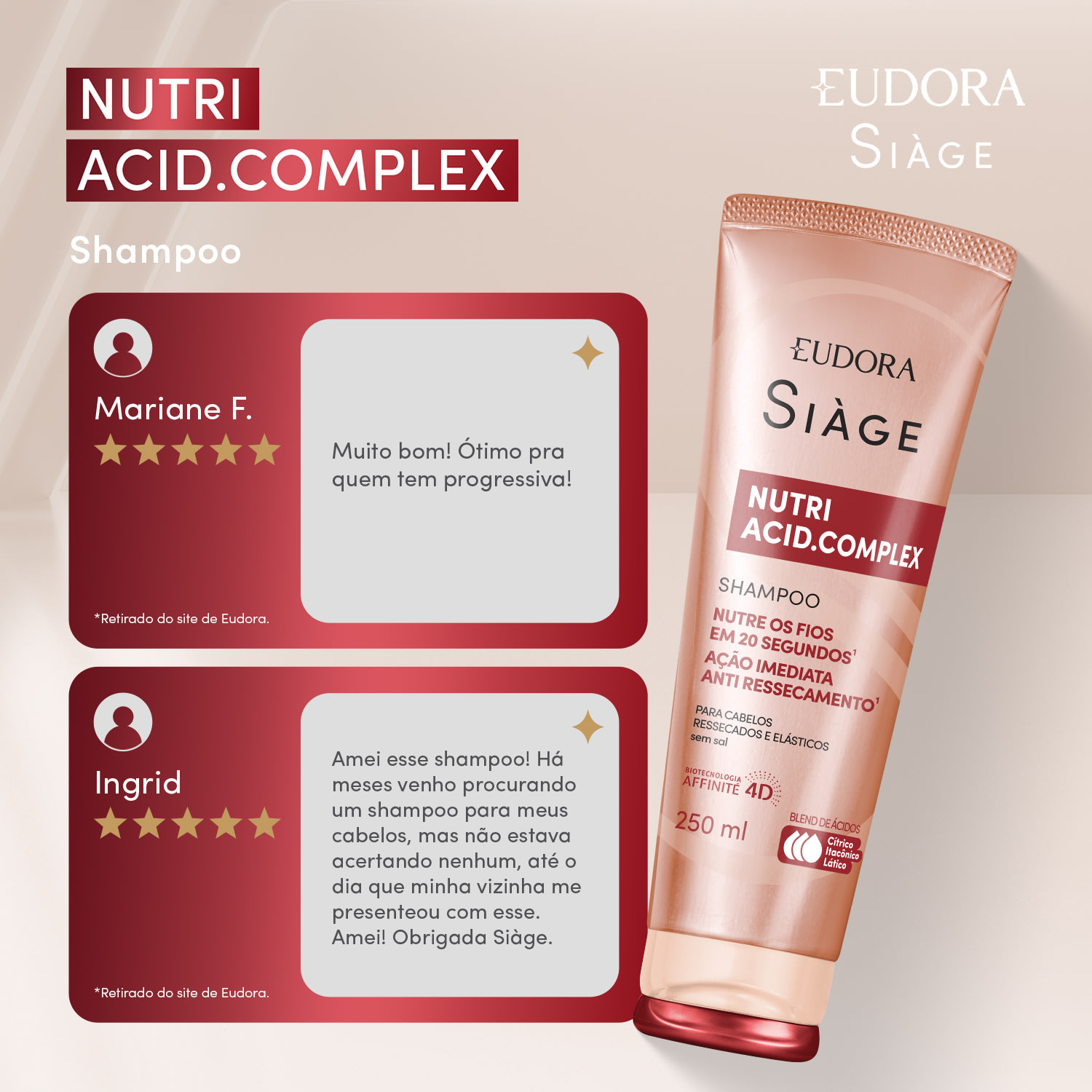 Shampoo Siàge Nutri Acid.Complex 250ml