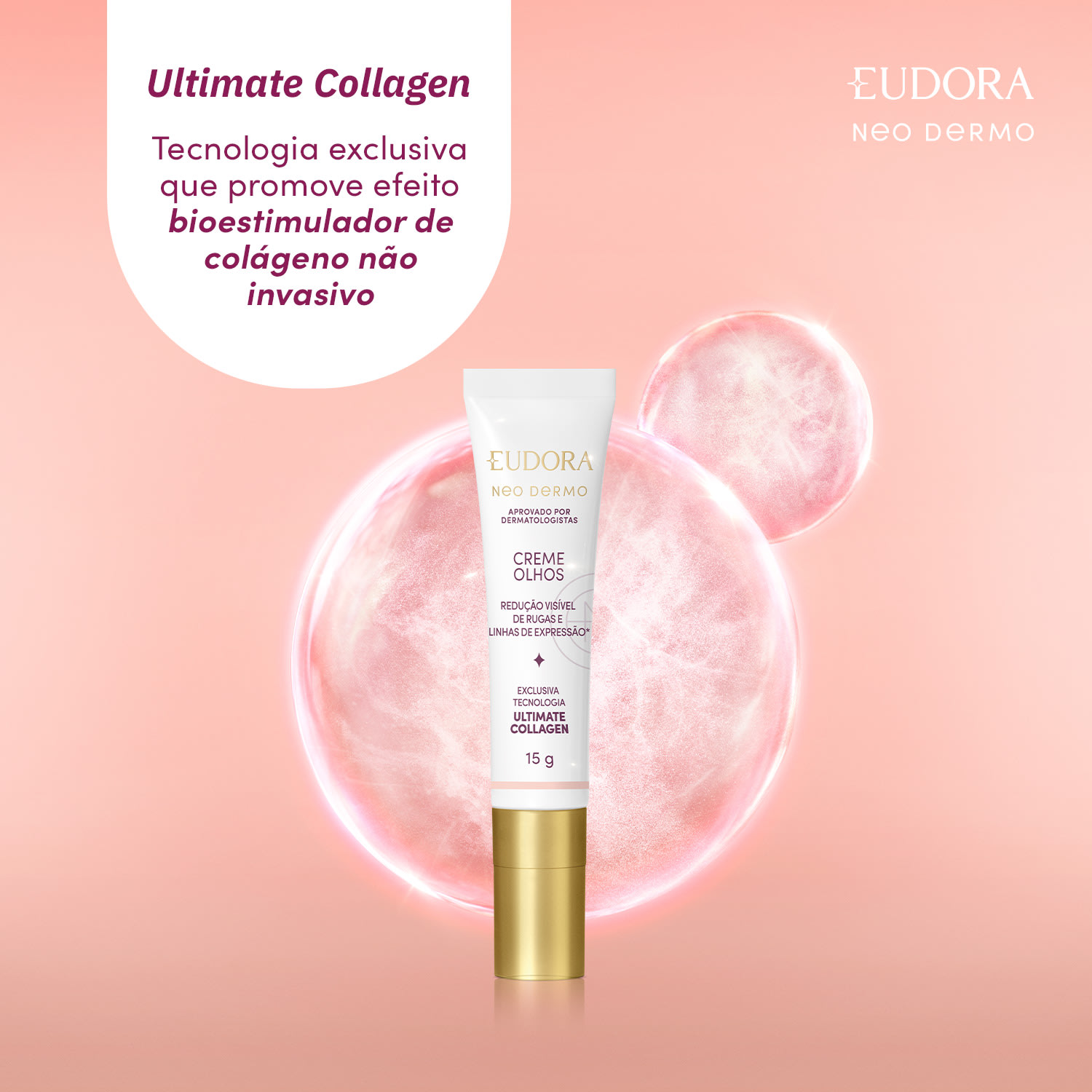 Creme para Olhos Active Pro Bio Colágeno Neo Dermo 15g