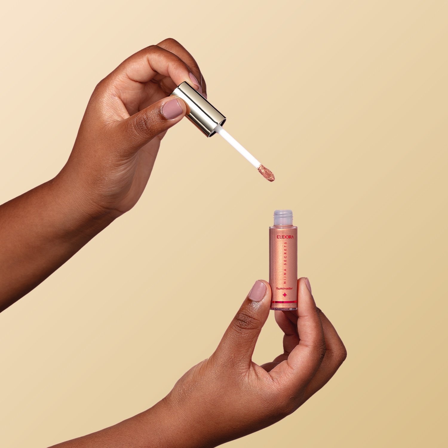 Iluminador Líquido Bronze Luminous Niina Secrets 10ml