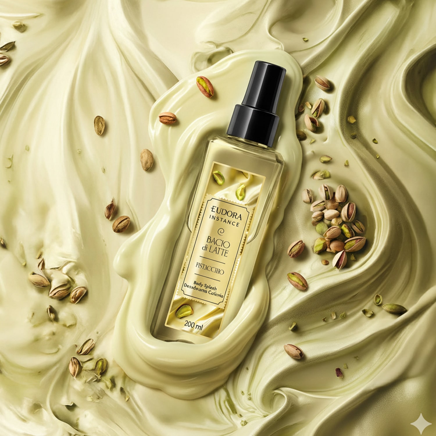 Body Splash Desodorante Colônia Instance Pistacchio 200ml 2