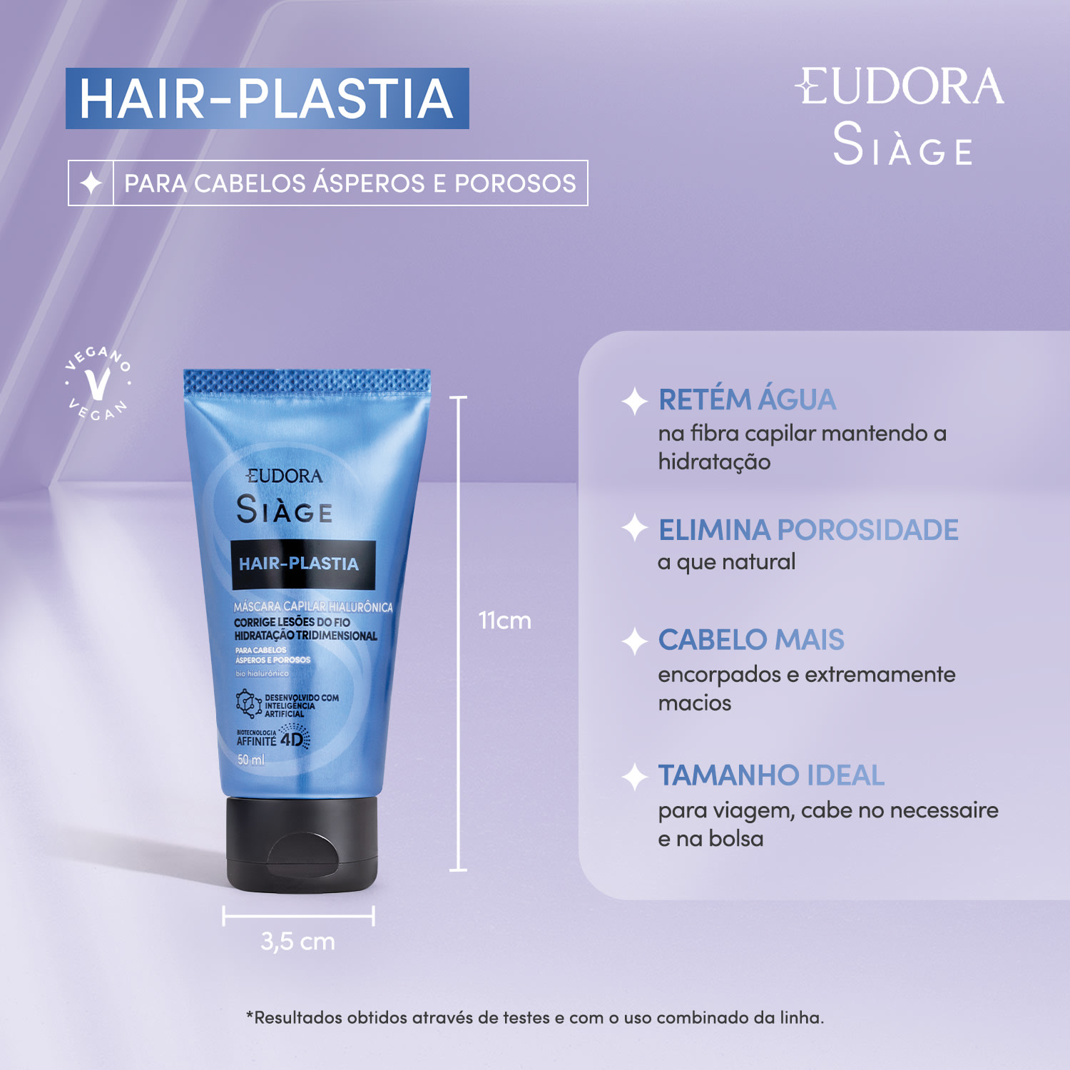Máscara Capilar Siàge Hair-Plastia 50ml